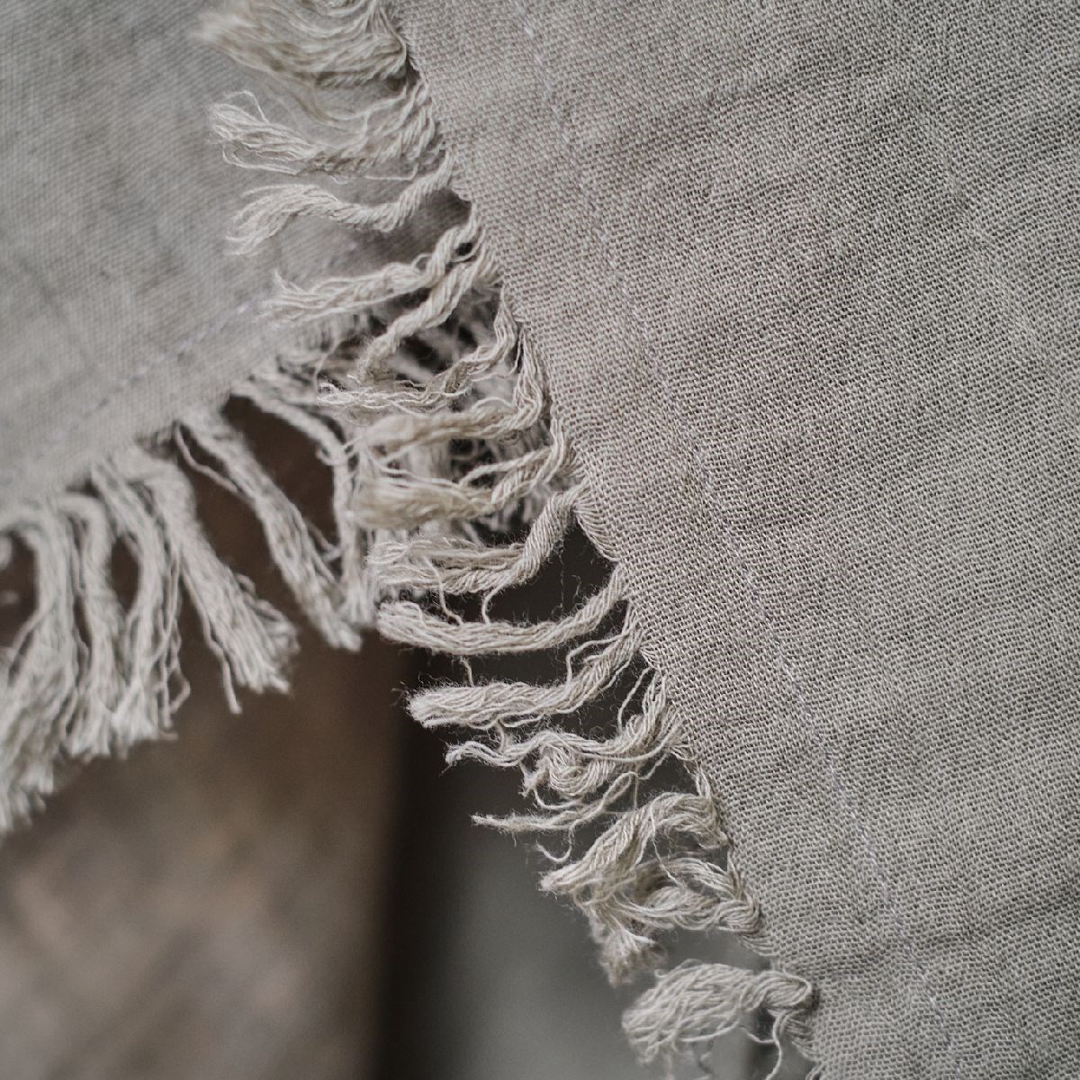 Solid color cotton gauze scarf TODAY LINGE DE MAISON Green