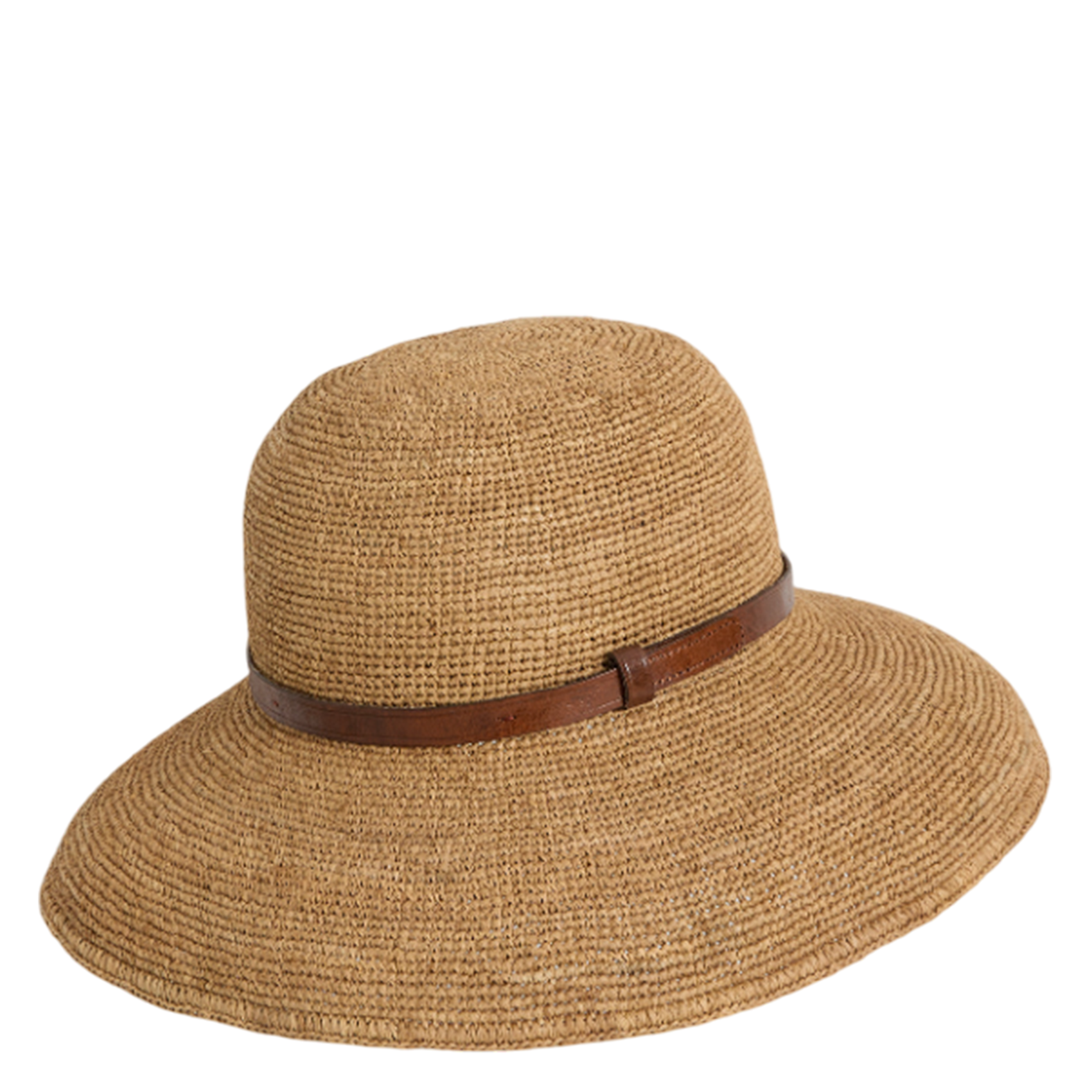 Gewebter Hut aus Raffiabast IBELIV Beige