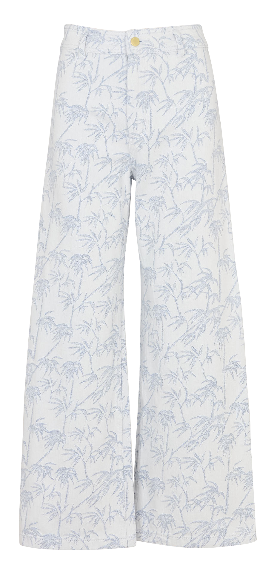 Cotton-blend straight jeans LA PETITE ETOILE Blue