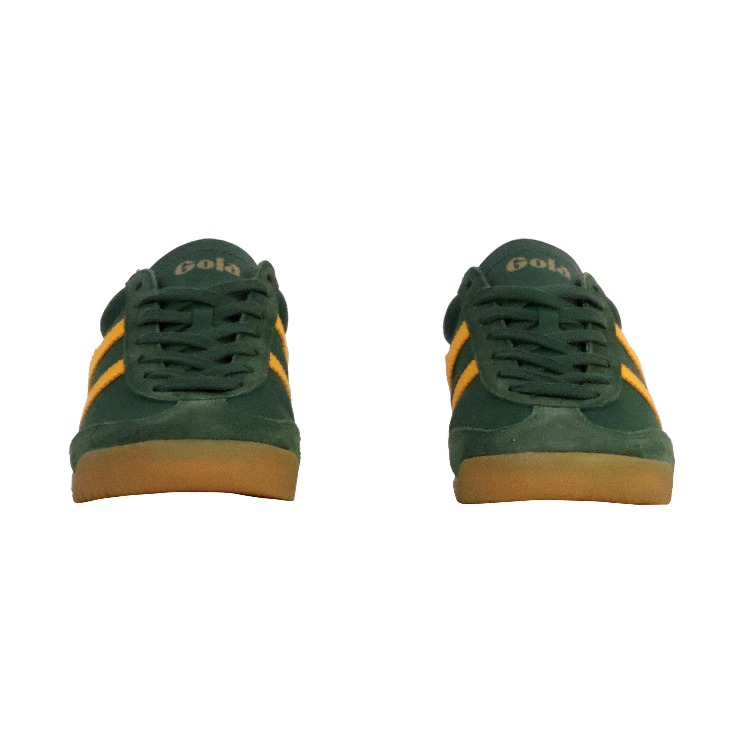 Leather sneakers tornado GOLA Green