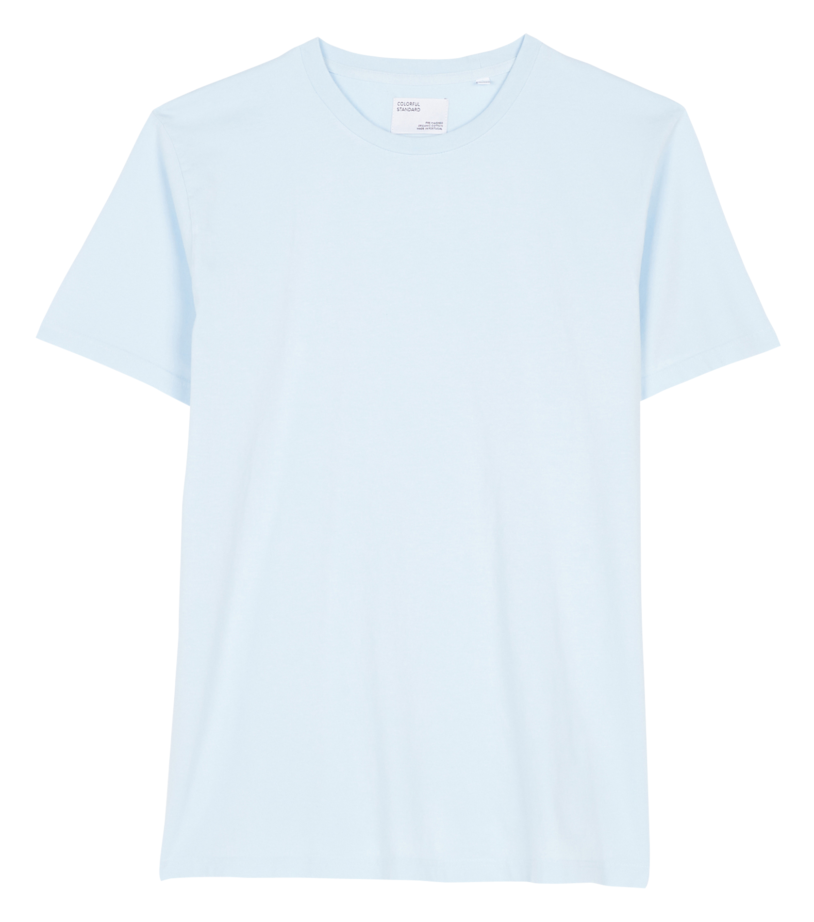 T-shirt van biokatoen met ronde hals COLORFUL STANDARD Blauw