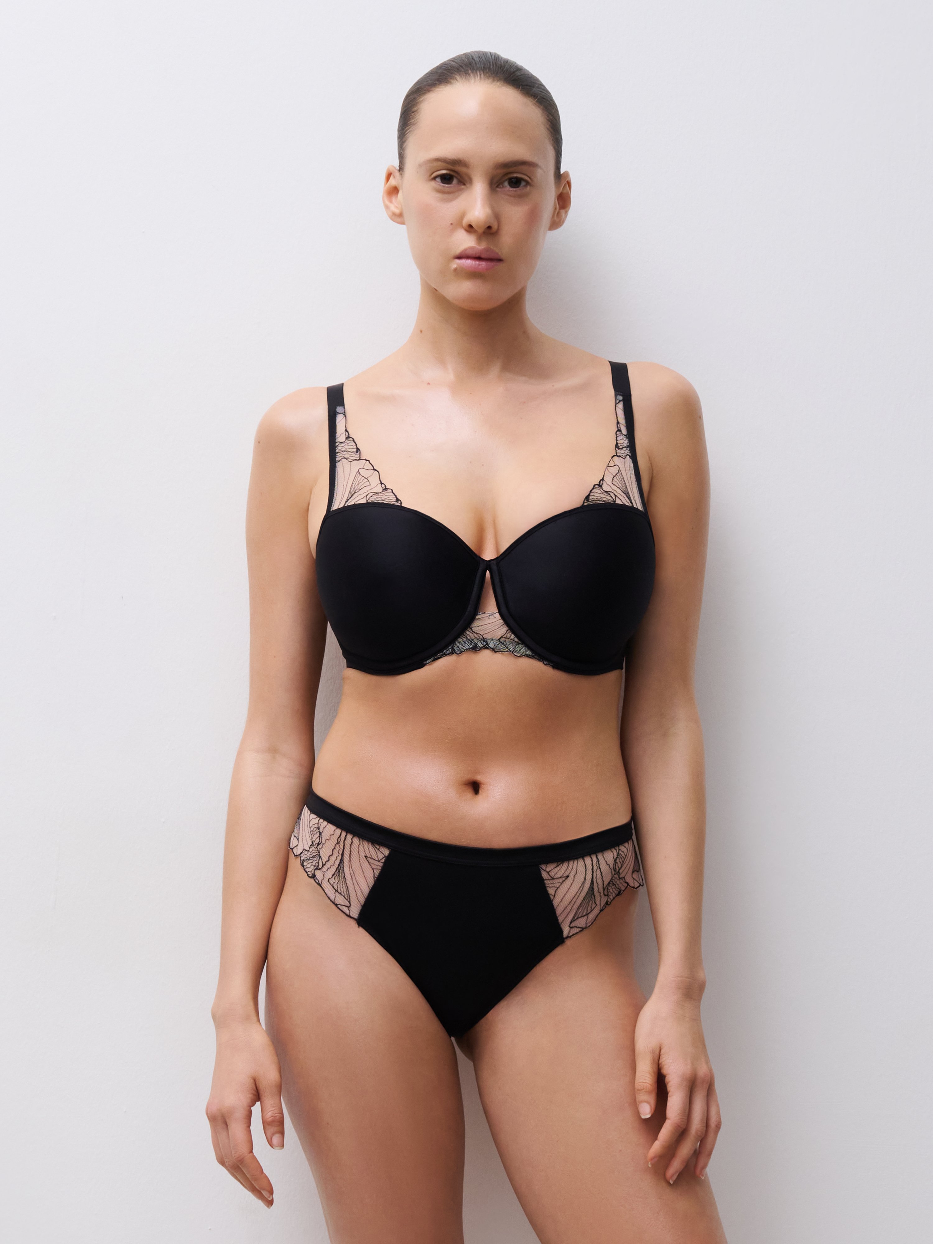 Memory foam half-cup bra Multicolored