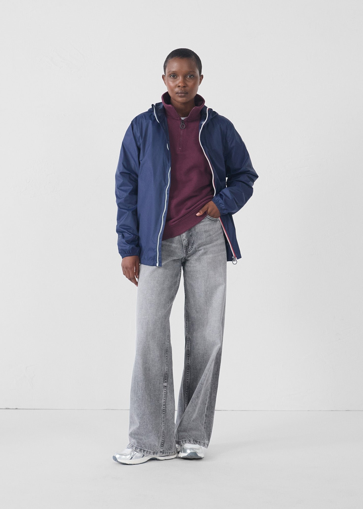 Packable raincoat Kilmory JOTT Blue