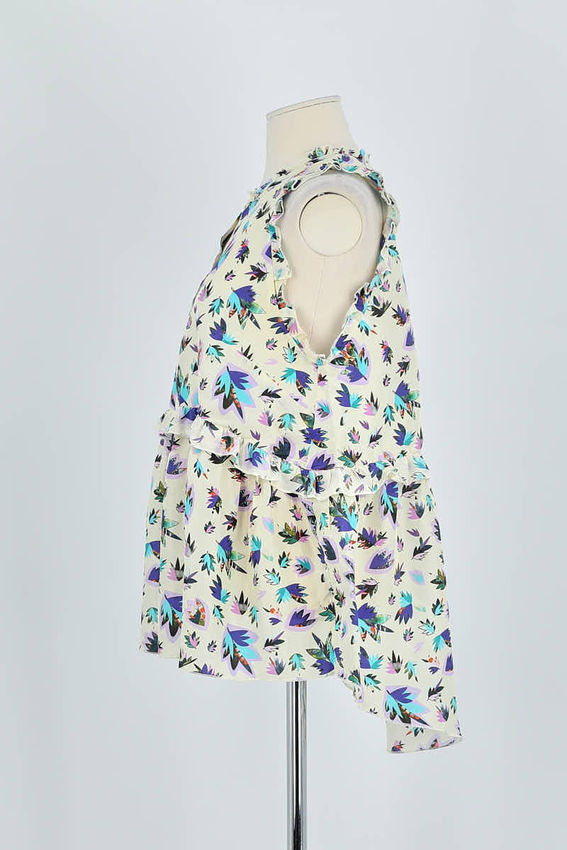 Azawood sleeveless top HEIMSTONE - Seconde Main Beige