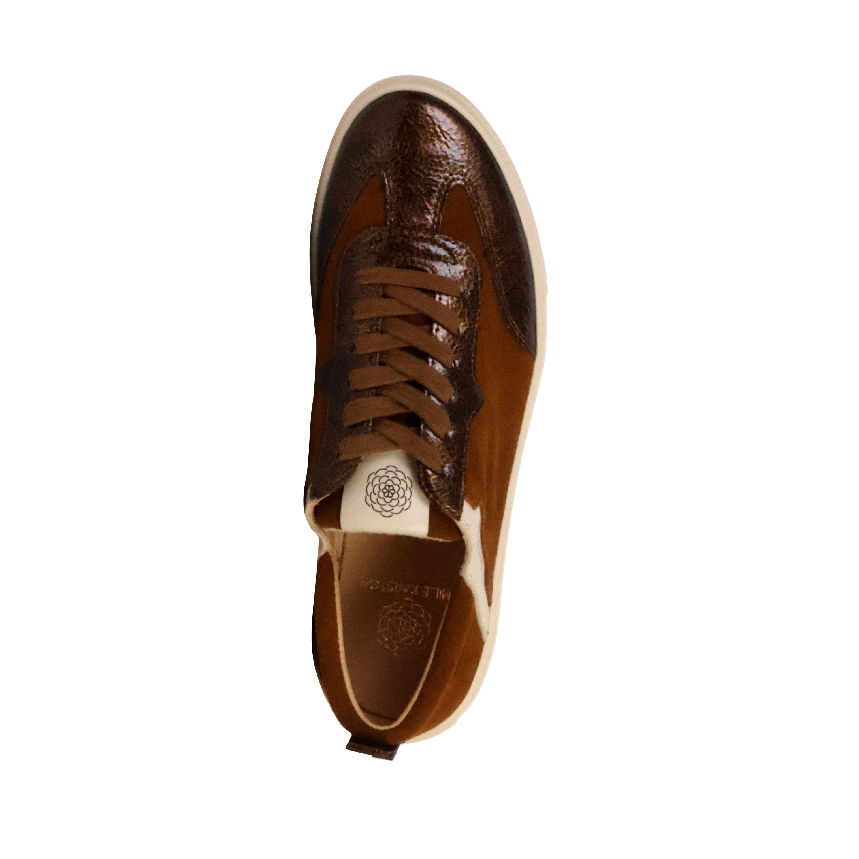 Low leather sneakers tais EMILIE KARSTON Brown