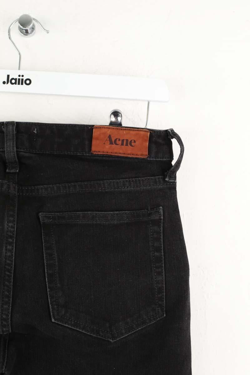 - Straight-leg jeans
- 5 pockets
- Straight cut
- Faded effect ACNE STUDIOS - Seconde Main Black