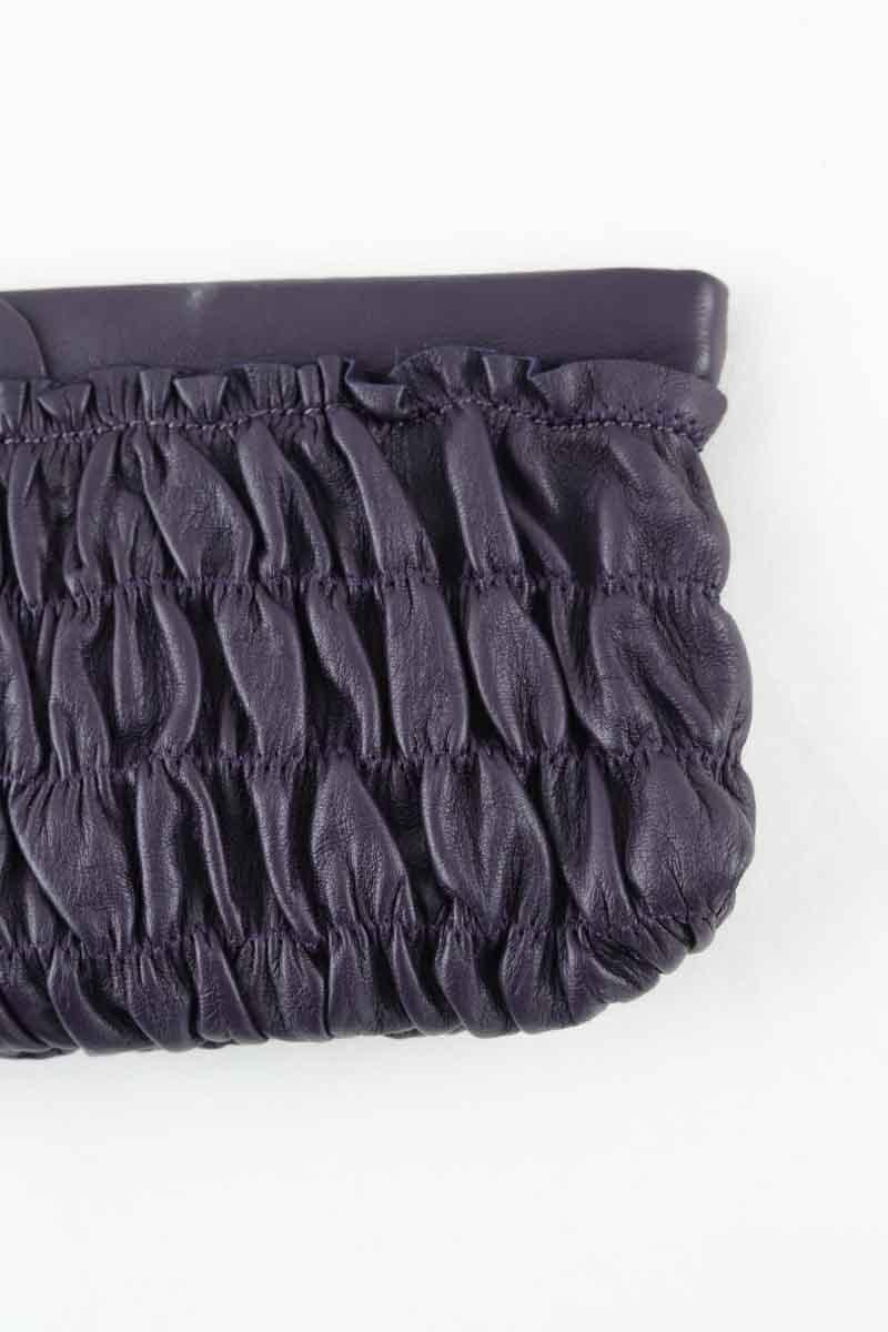 Clutch bag PAULE KA - Seconde main Purple