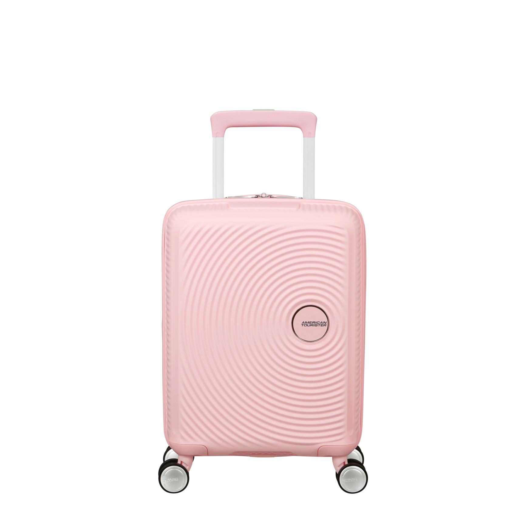 Soundbox Mini Suitcase 4 Wheels Size S AMERICAN TOURISTER Pink