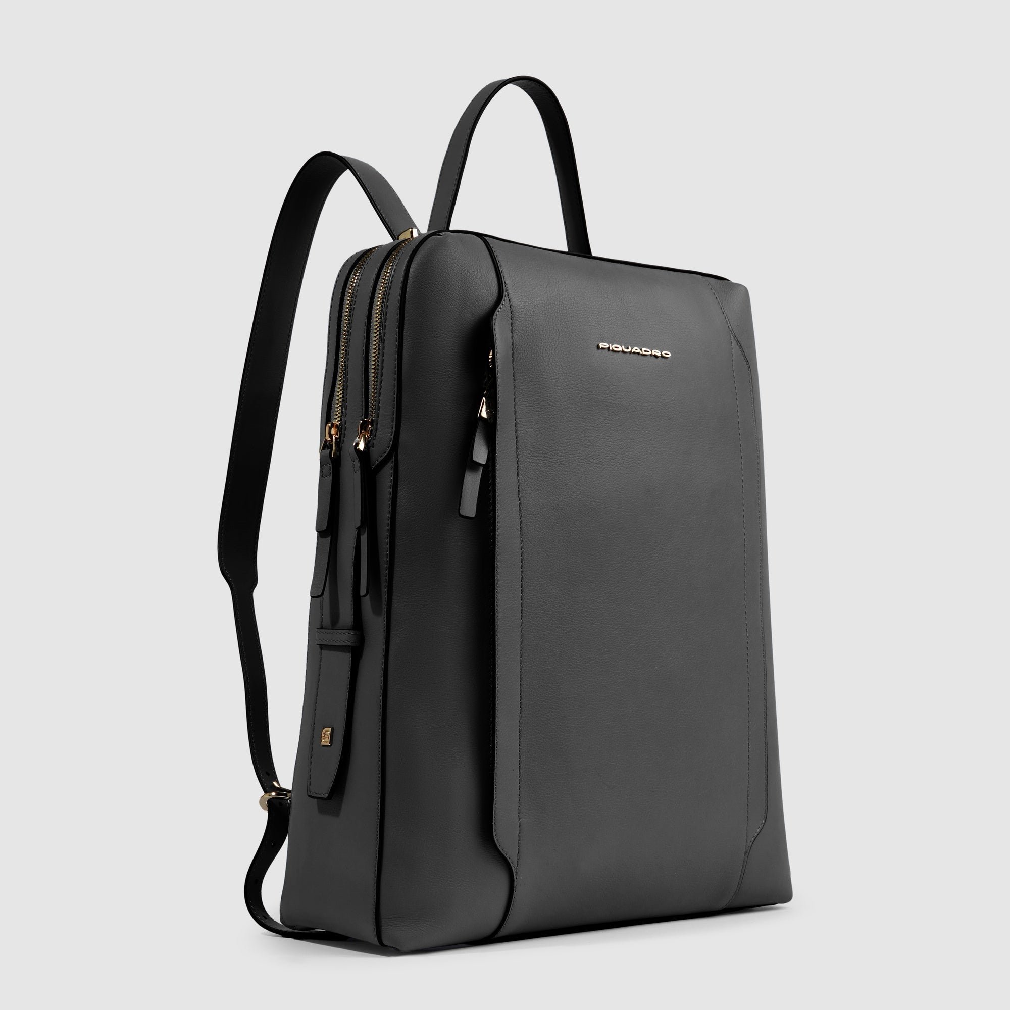 Women's backpack for 15.6" laptop PIQUADRO Black