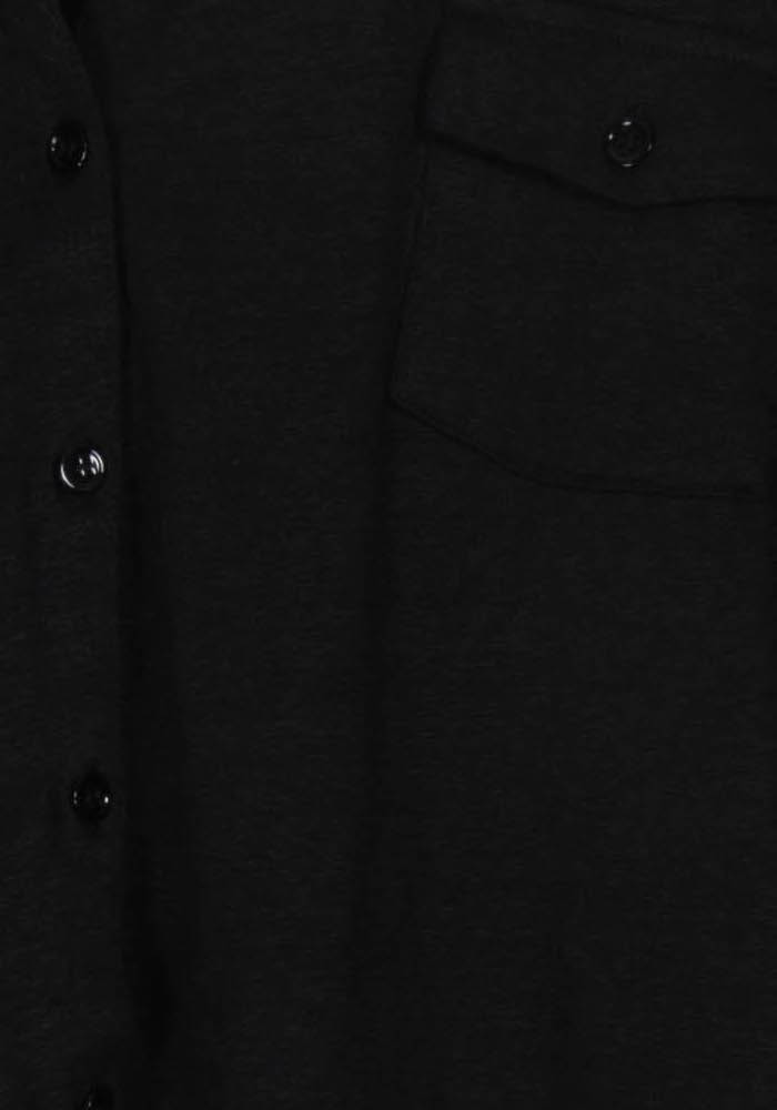 Shirt MAJESTIC FILATURES - SECONDE MAIN Black