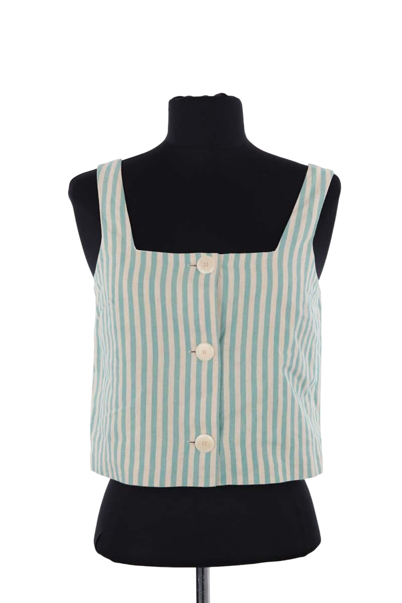 Azawood sleeveless top SEZANE - Seconde main Beige