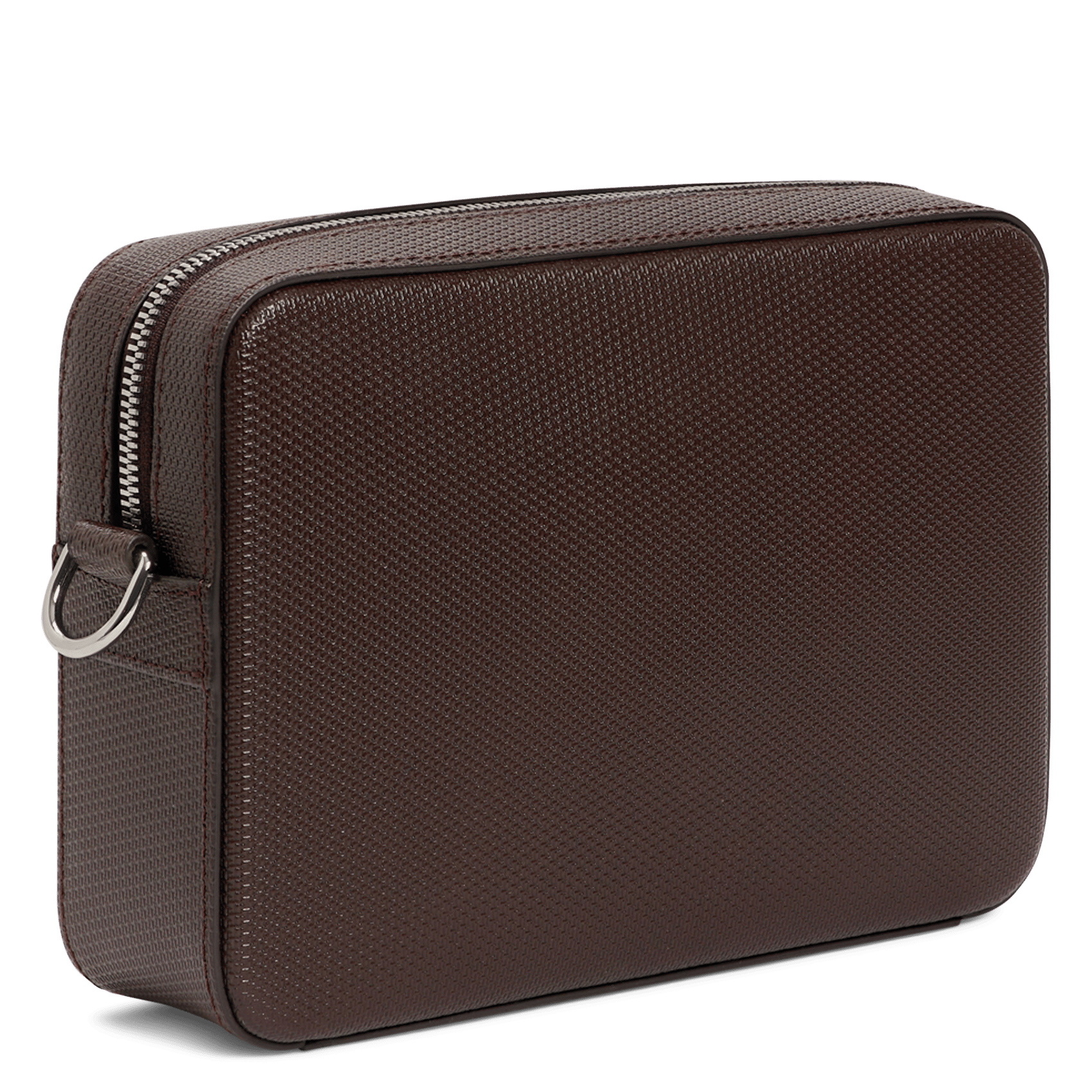 Petit sac bandoulière en cuir  | Marron LE TANNEUR Homme
