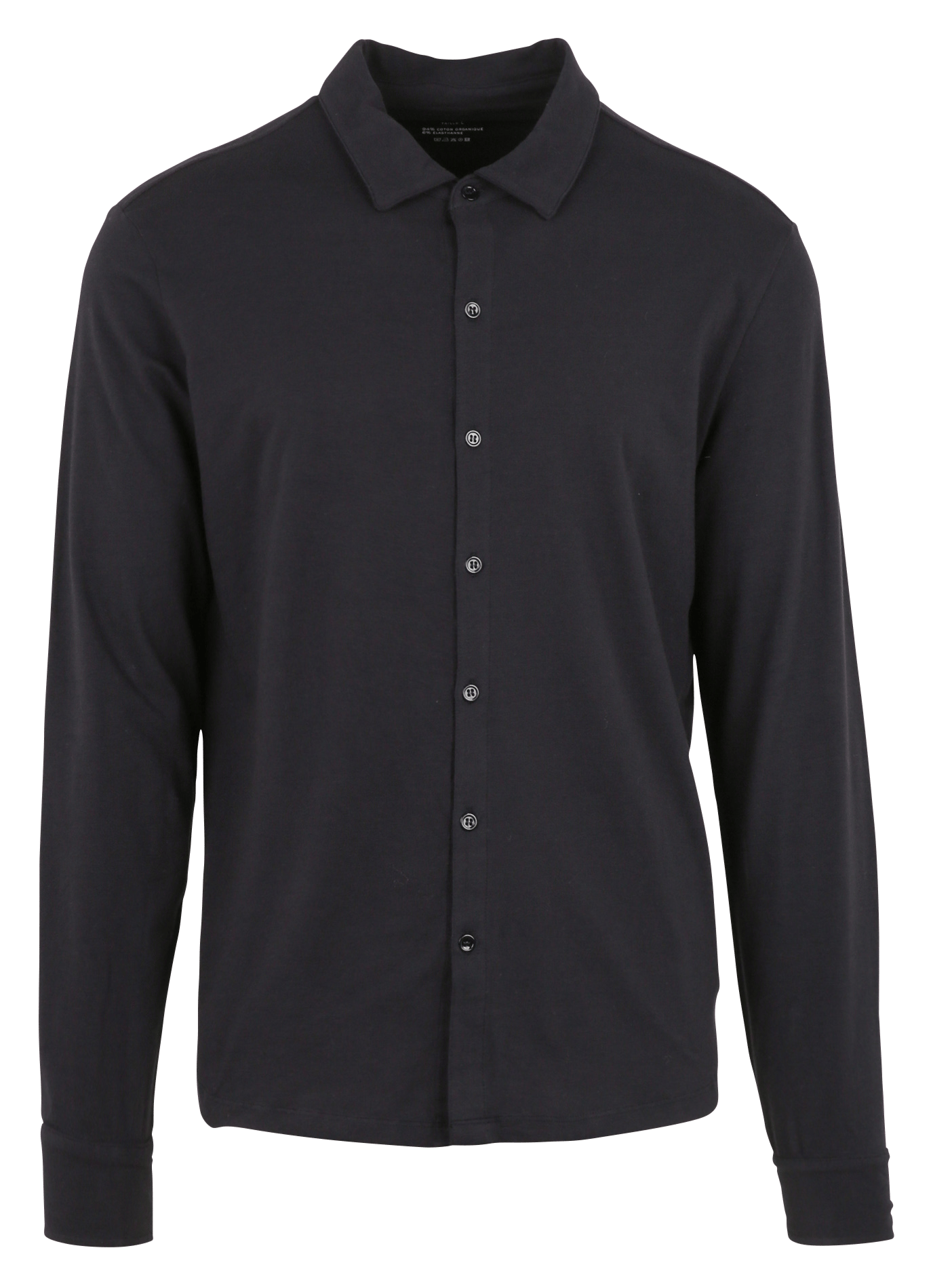 Weiche einfarbige gerade Bluse MAJESTIC FILATURES Blau