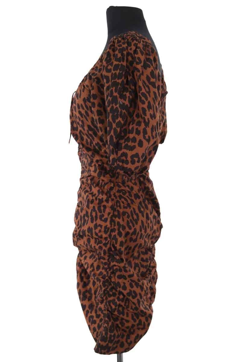 Dress GANNI - Seconde Main Brown