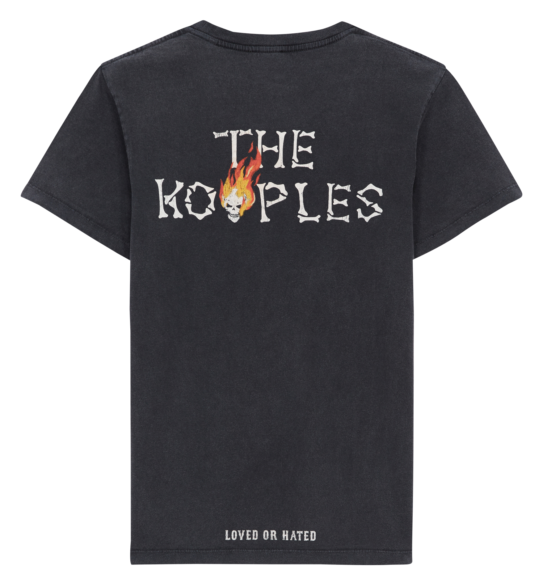 Screen-printed cotton T-shirt THE KOOPLES Blue