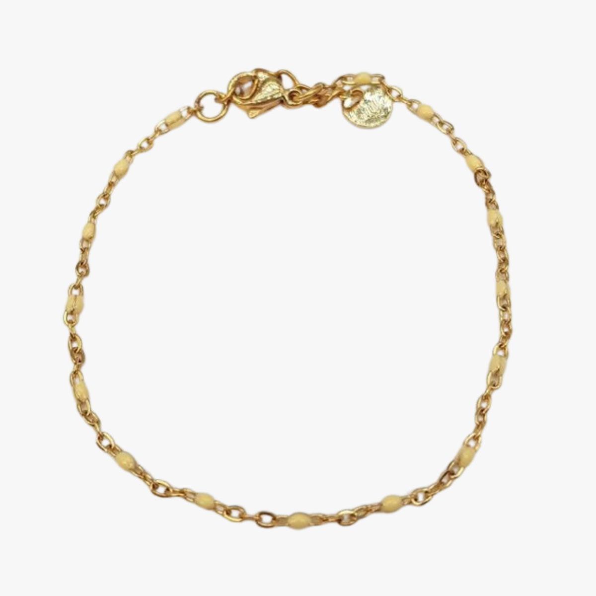 Chain bracelet GINANDGER Beige