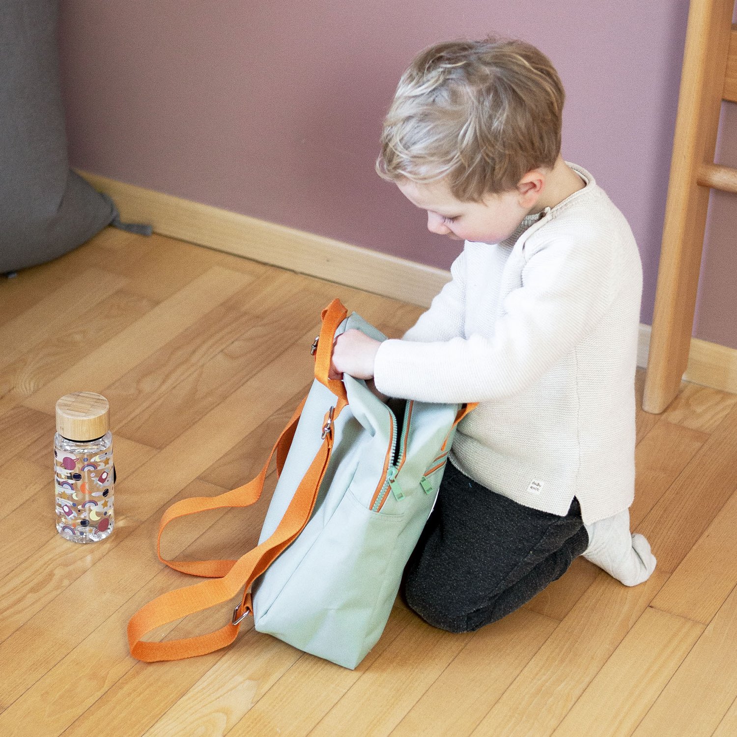 Kids&#039; mini backpack KINDSGUT Green