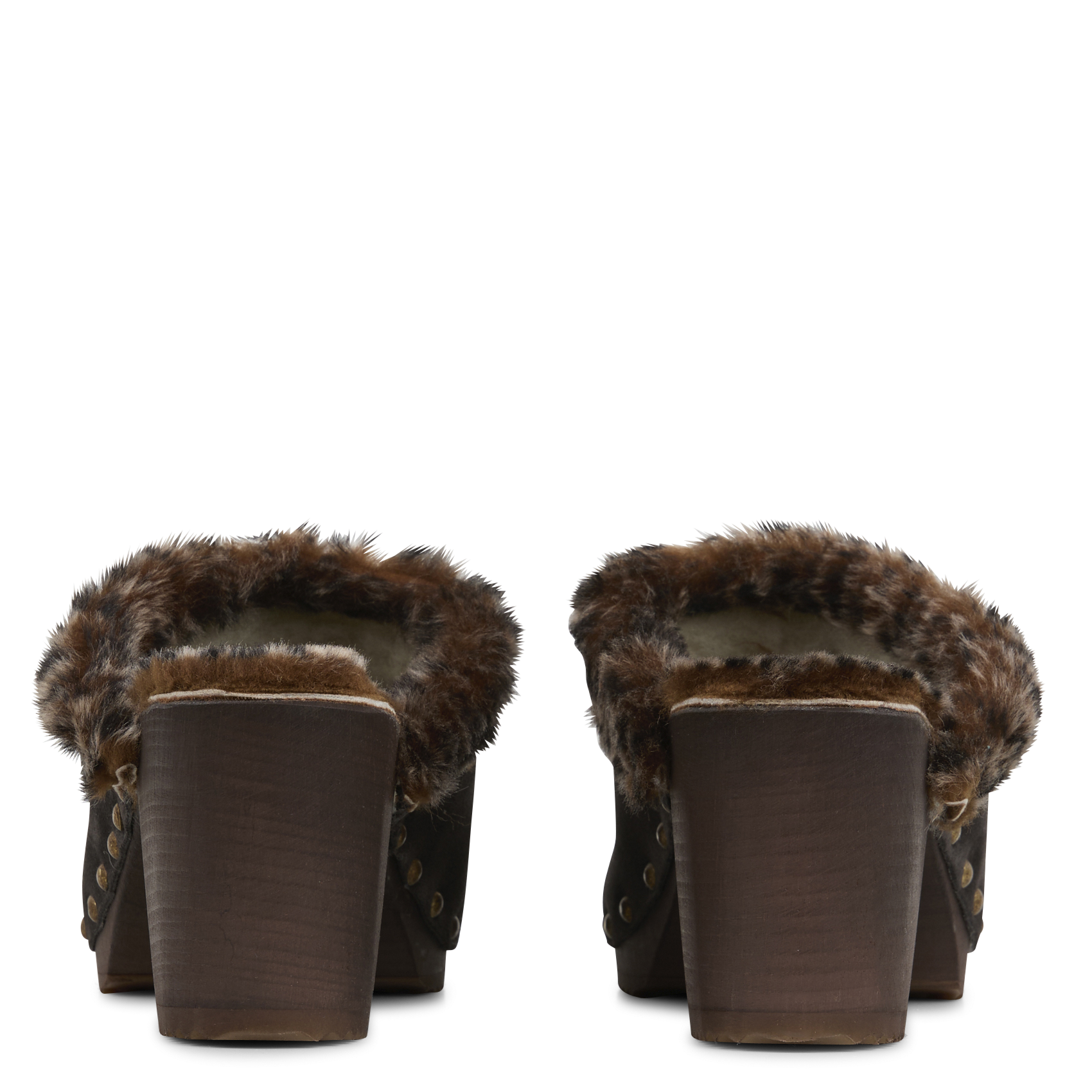 Muilezel gevoerd met leer BOSABO Bruin