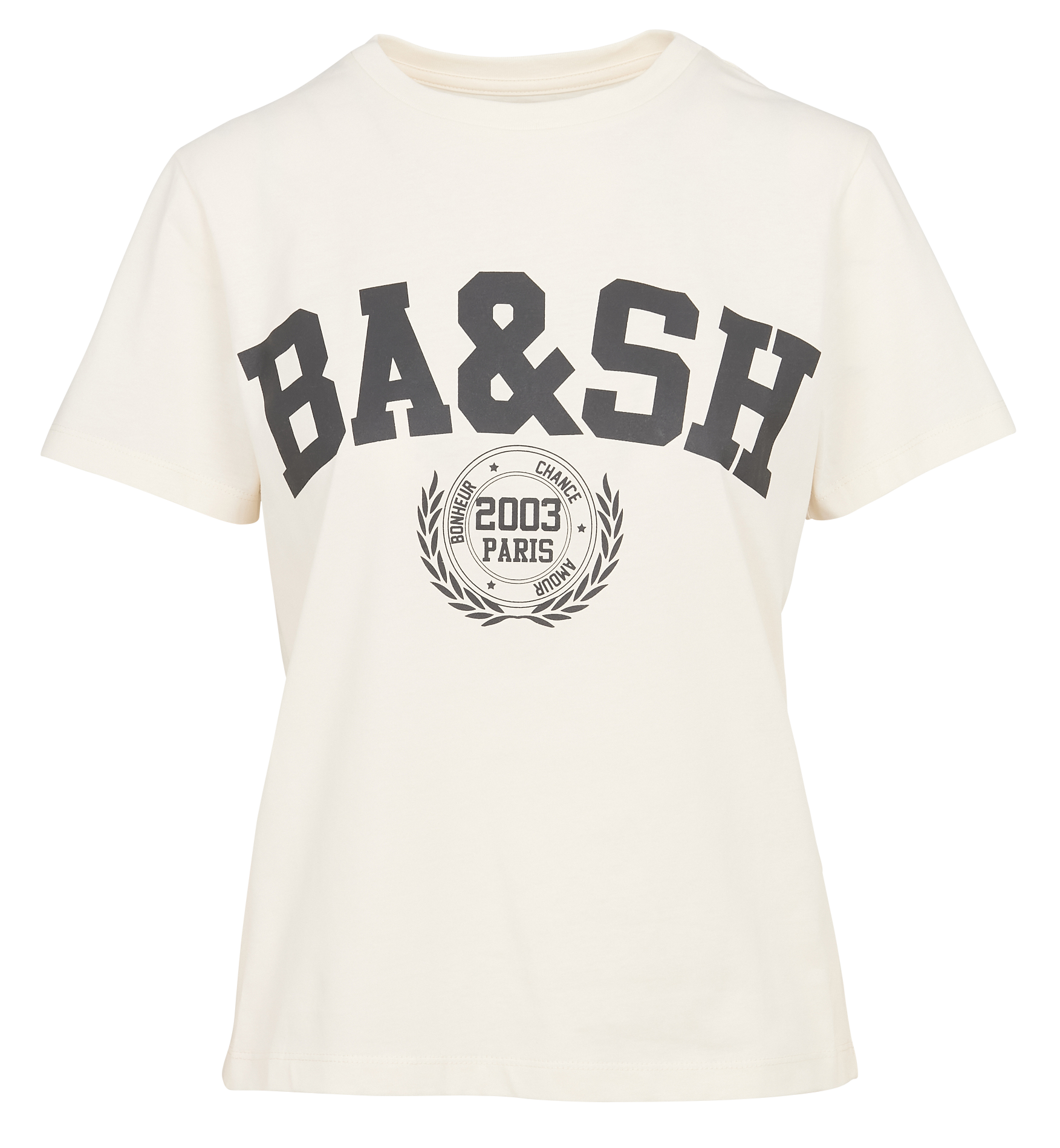 Camiliday round-neck sleeveless cotton top BA&SH Beige