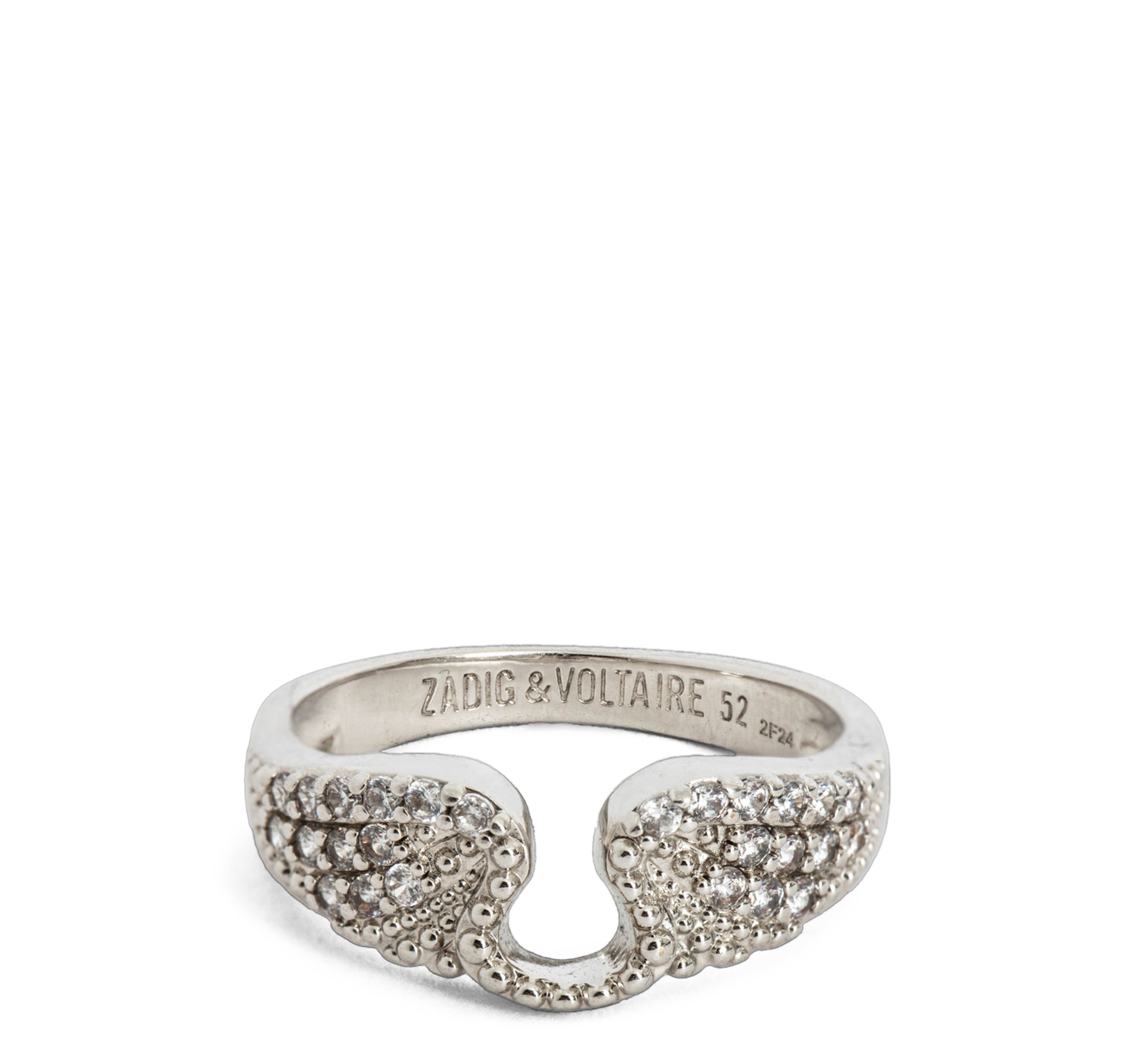Silver-plated ring Shiny silver Zadig&Voltaire - Women