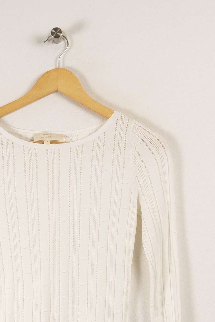 Pullover SEZANE - Seconde main White