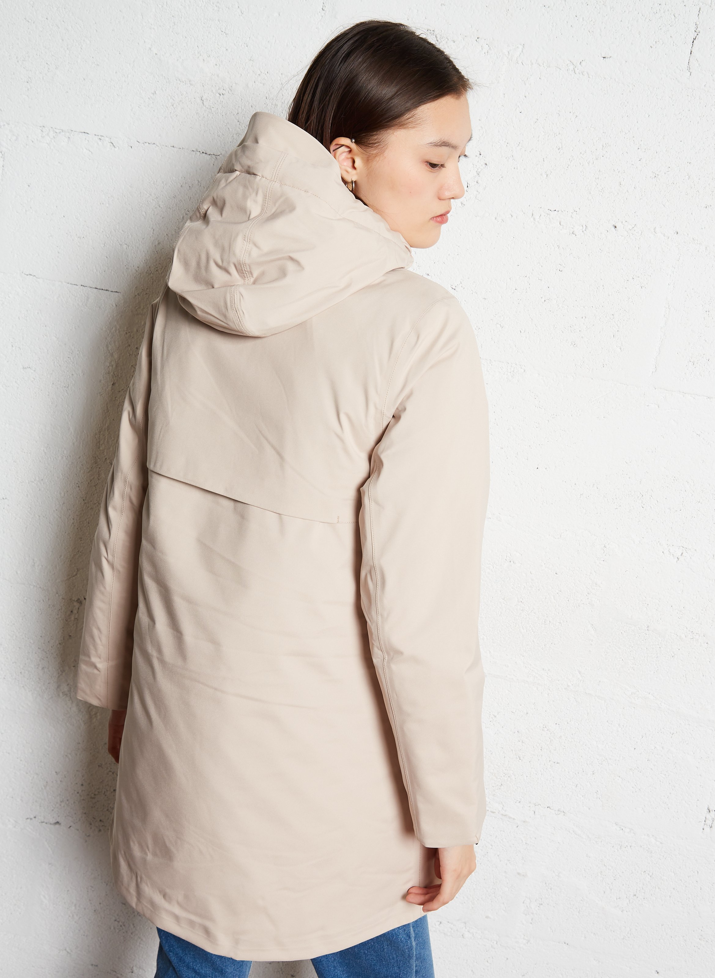 Fishtail - Gefütterter Parka K-WAY Rosa