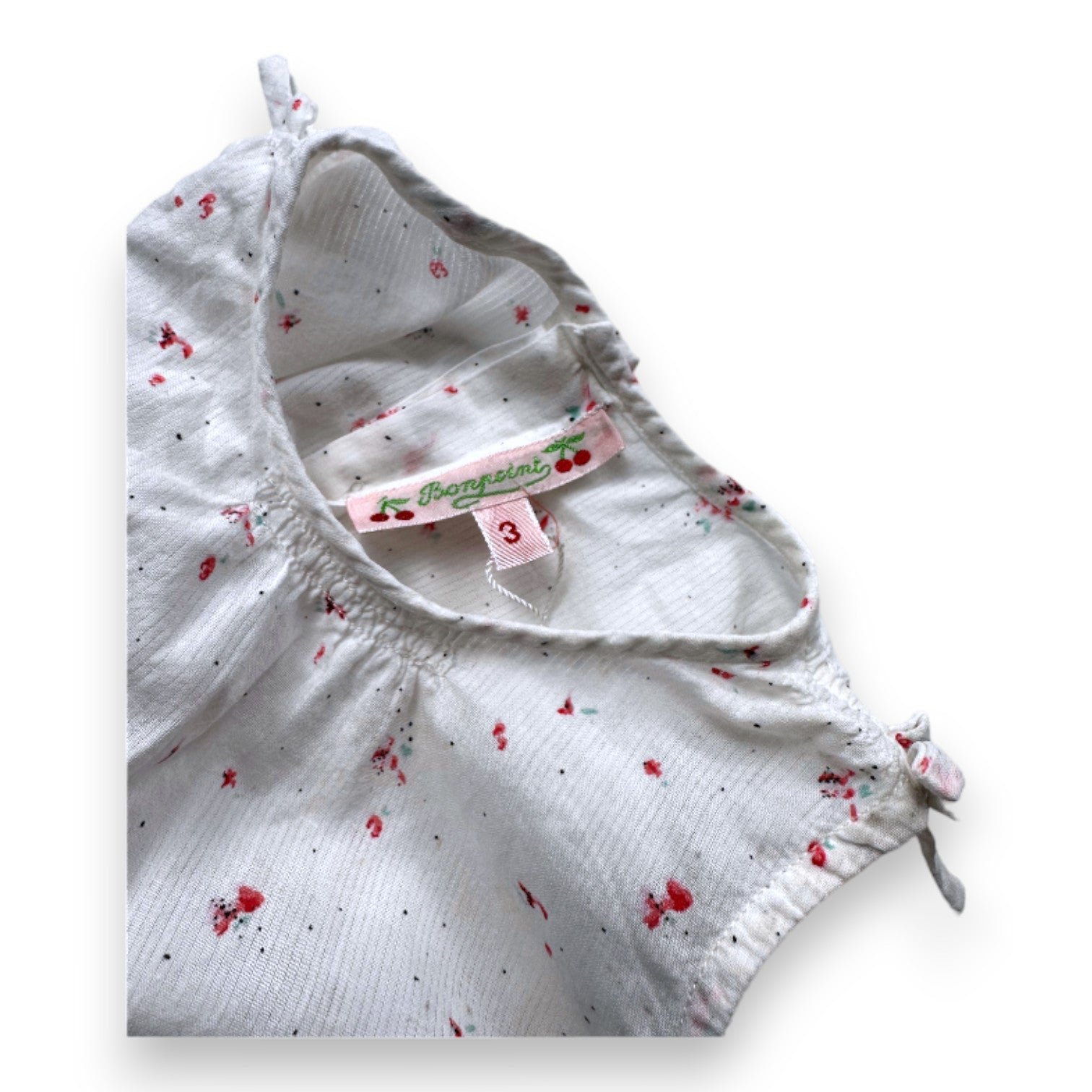 White Baby Dress - 3 months BONPOINT - Seconde Main White