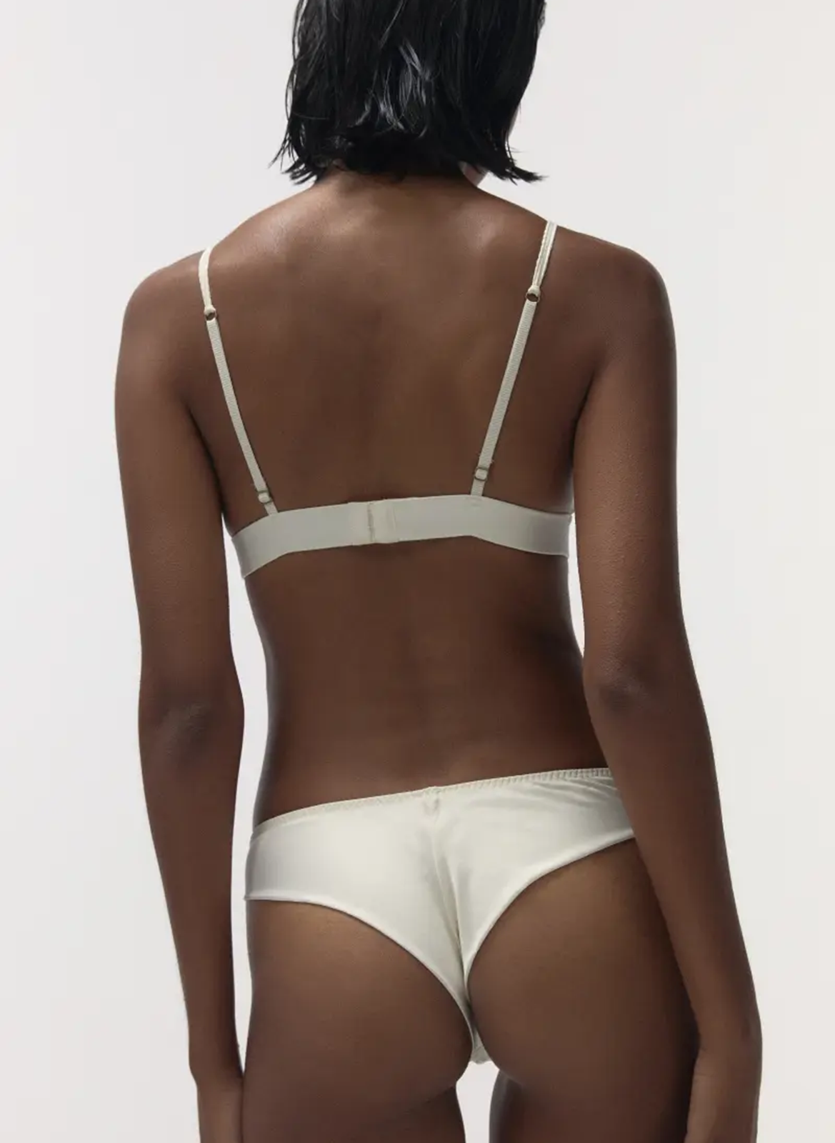 Tanga mit Logo LOVE STORIES Weiss