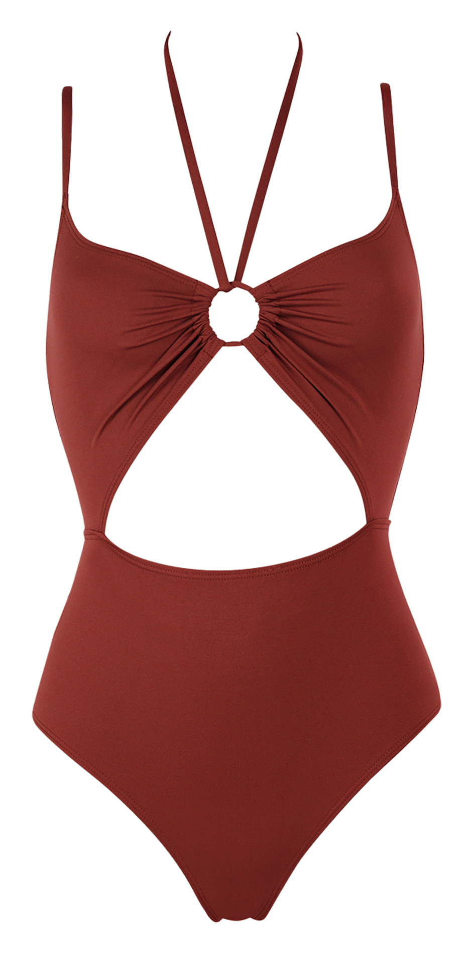 Maillot de bain une pièce RE.SEA Prune