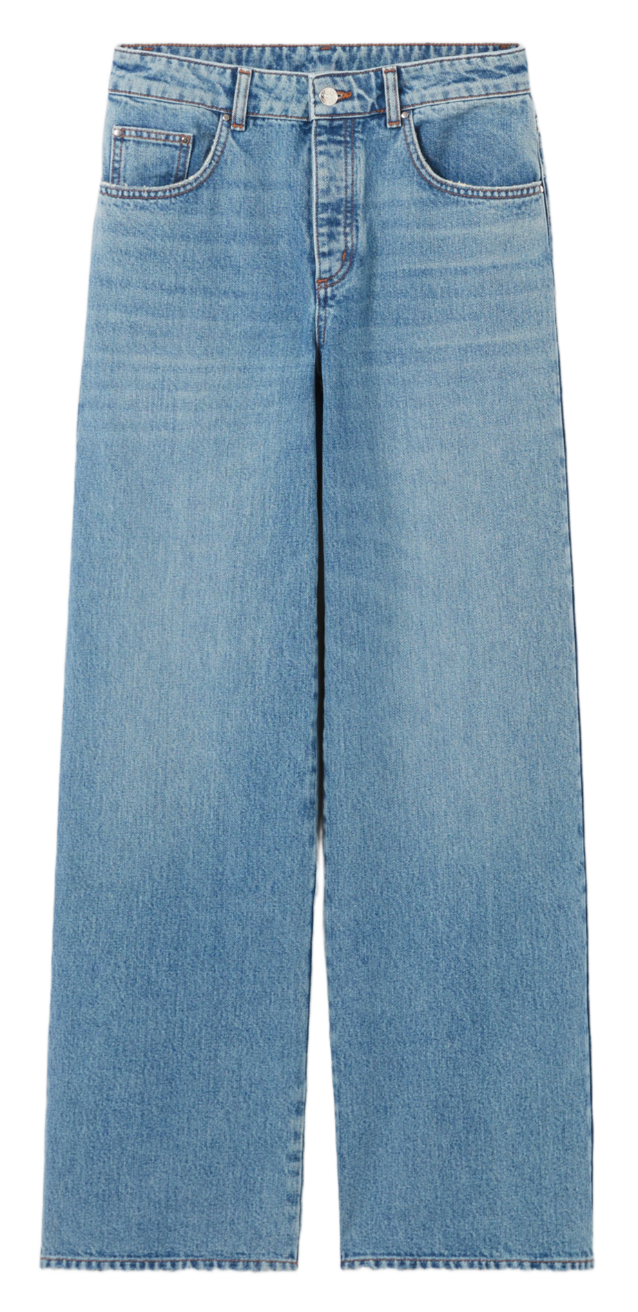 Jean large en coton CLAUDIE PIERLOT Bleu