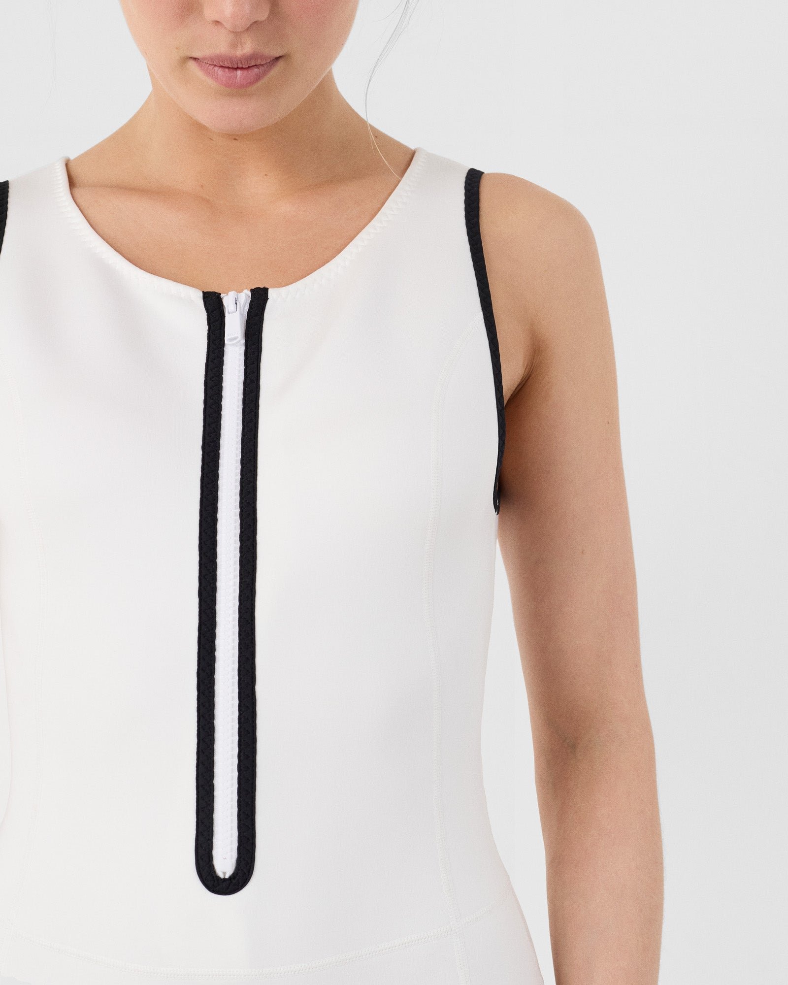 Kim one-piece swimsuit JOTT White