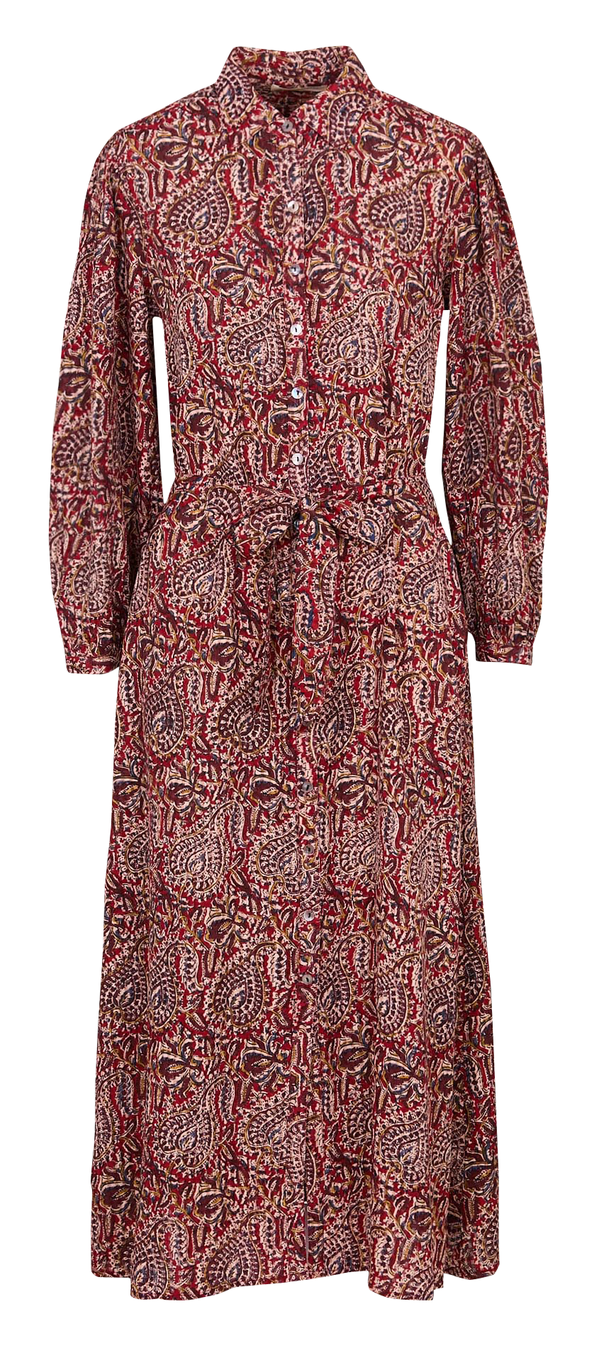 Chemise col classique imprimée  MAISON HOTEL Rouge