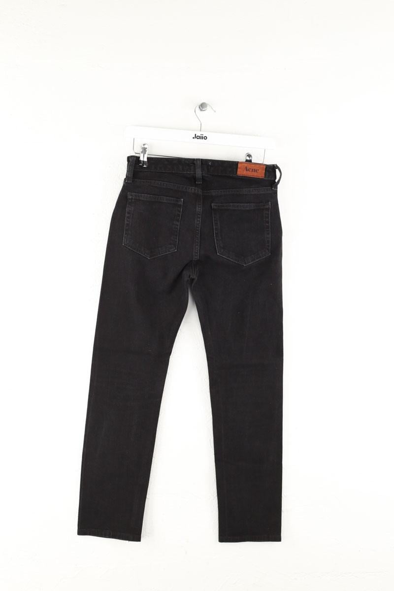 - Straight-leg jeans
- 5 pockets
- Straight cut
- Faded effect ACNE STUDIOS - Seconde Main Black