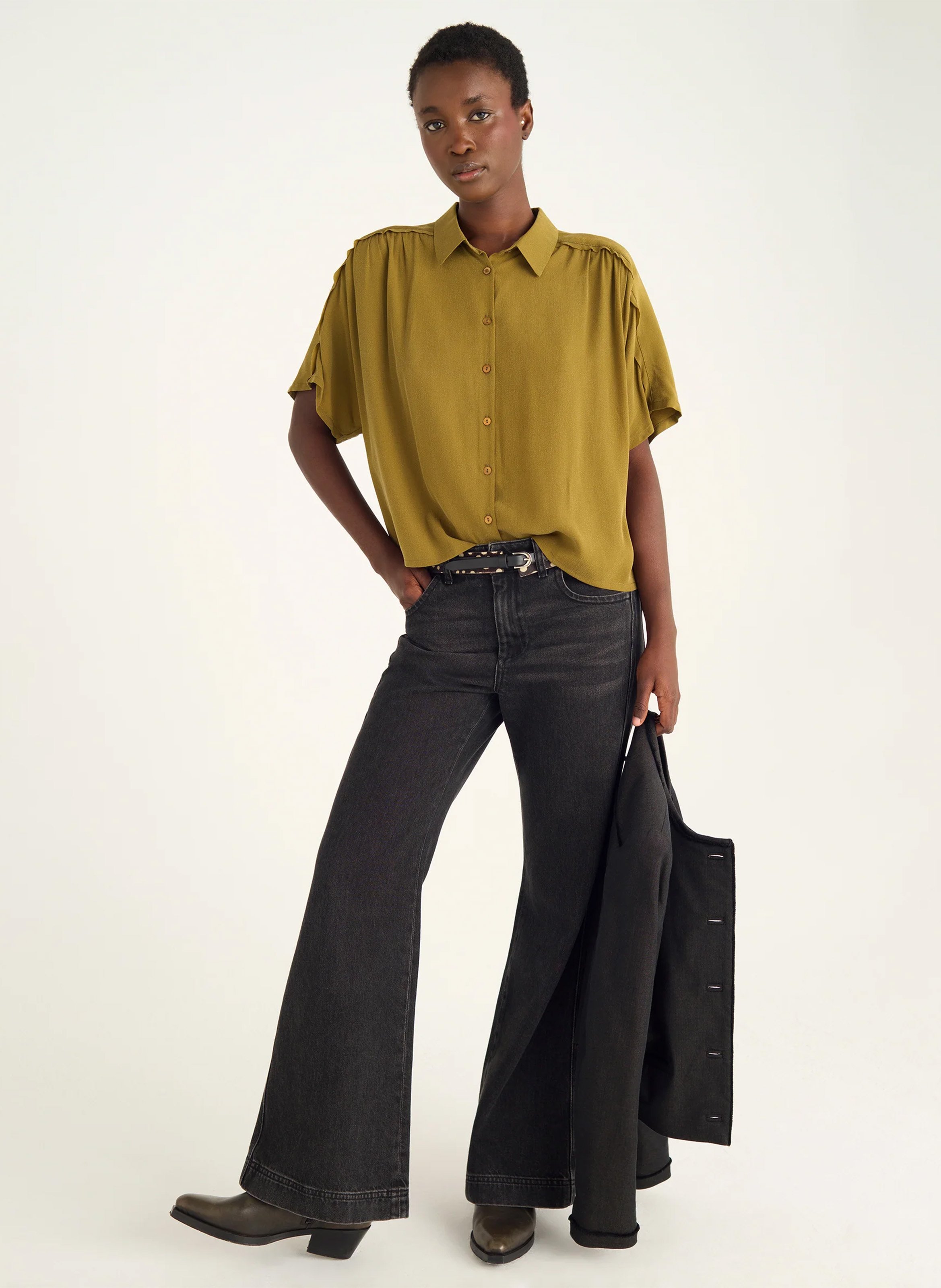 Chemise col classique COTELAC Green