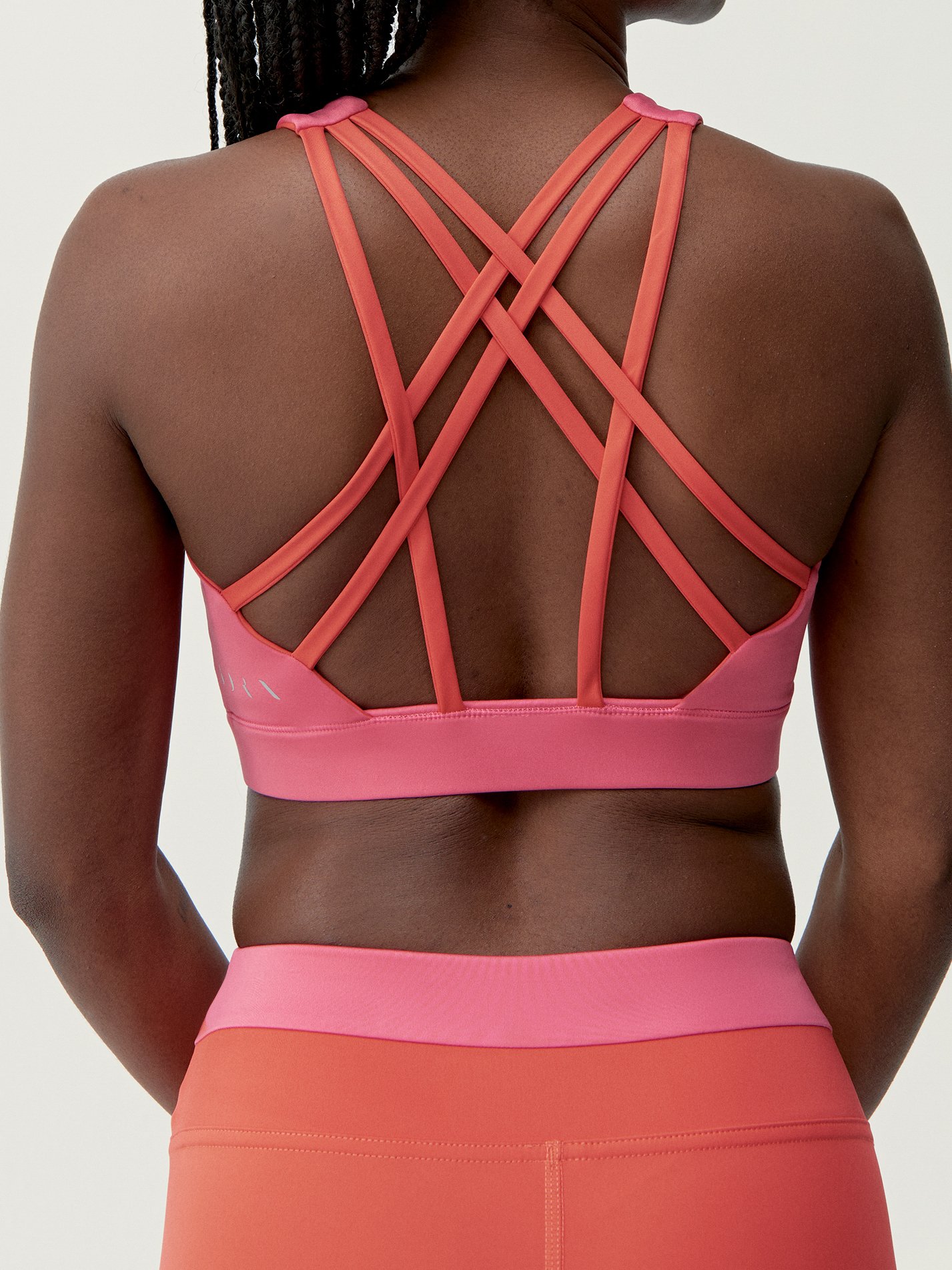 High-Fixation Performance Sports Bra BORN LIVING YOGA Pink