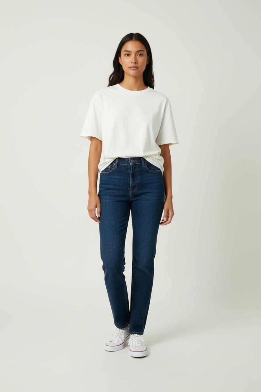Cropped slim jeans with studs SEZANE - Seconde main Blue