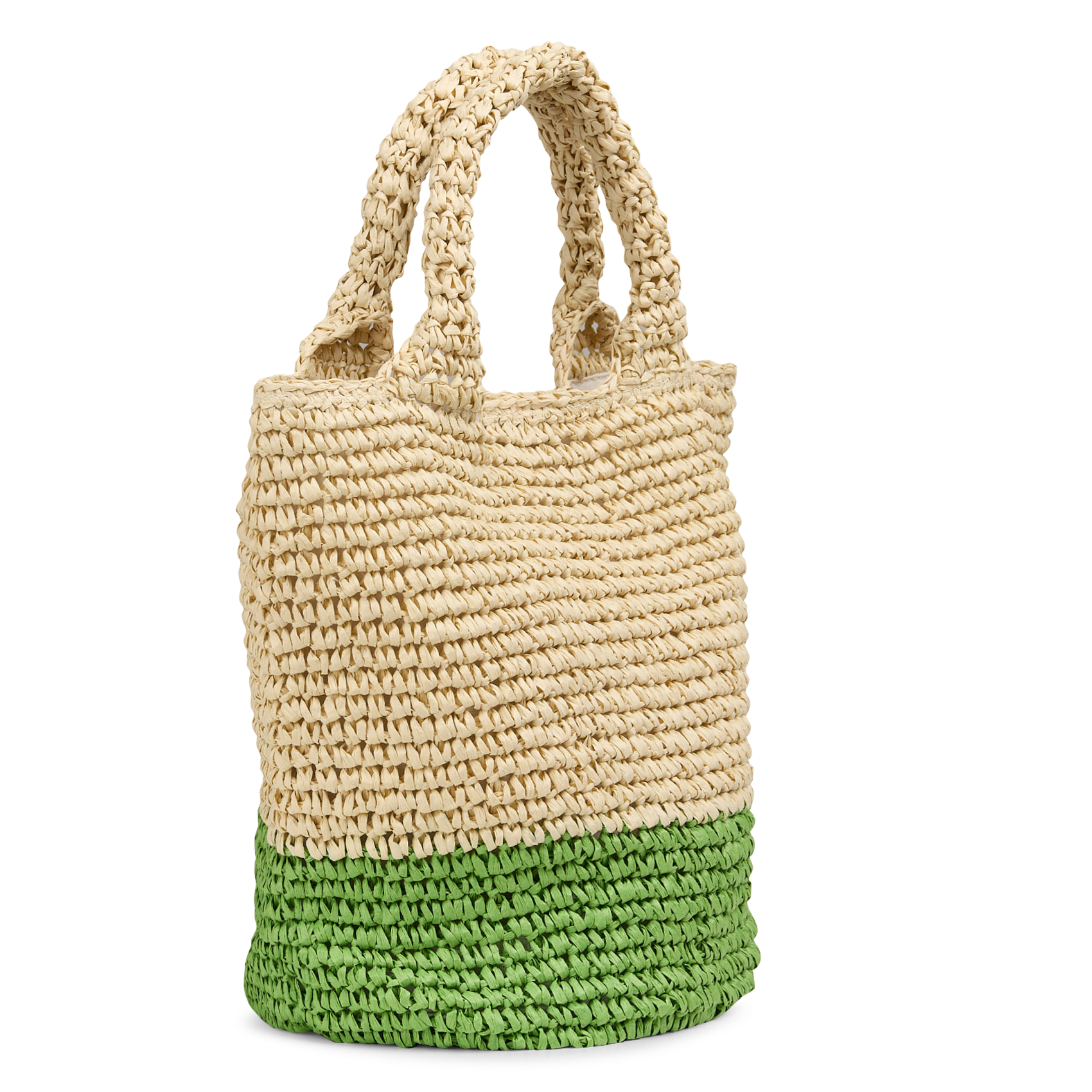 Panier tressé AU PRINTEMPS PARIS Vert