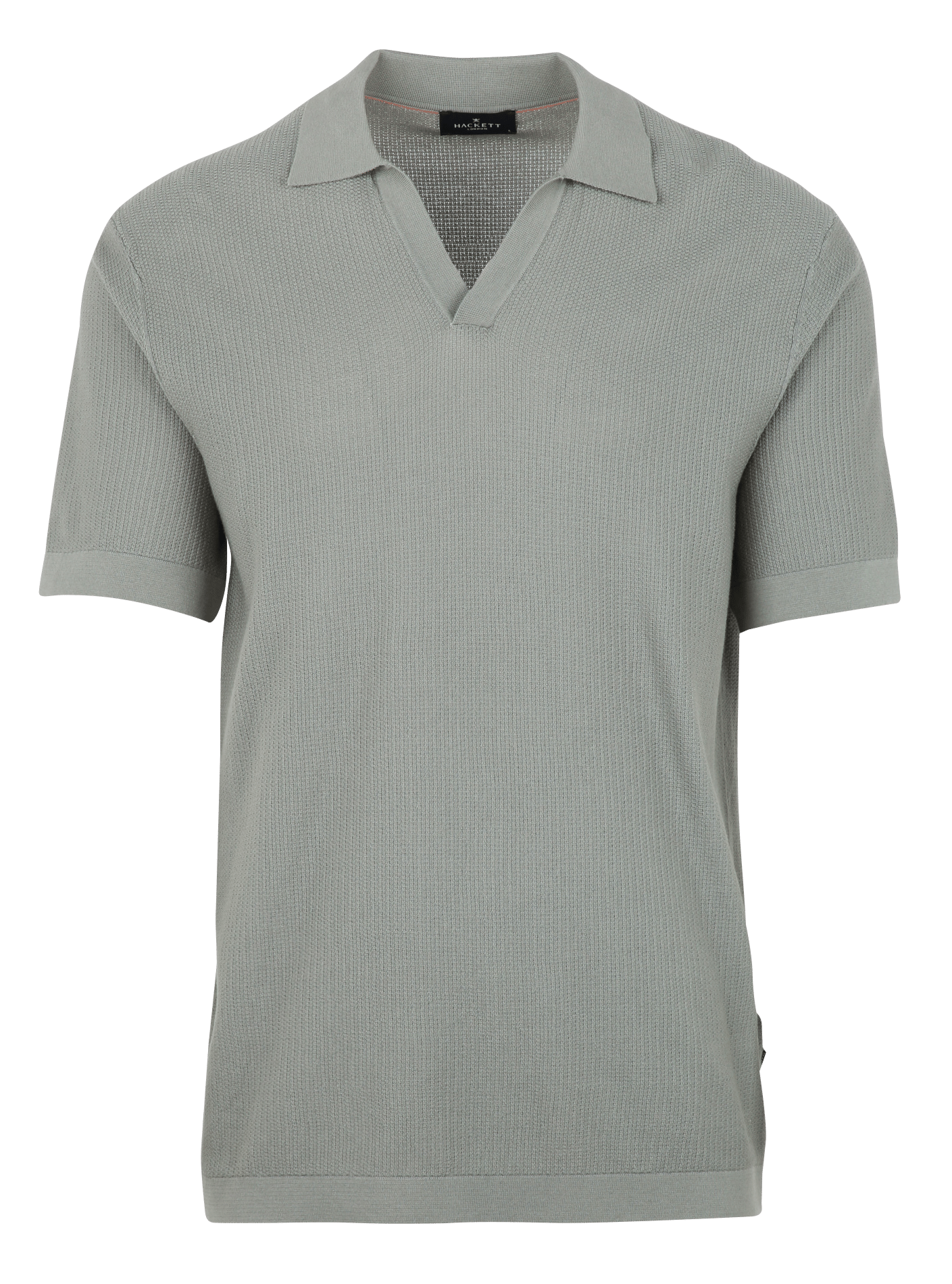 Gerade geschnittener Baumwollpullover HACKETT Grun