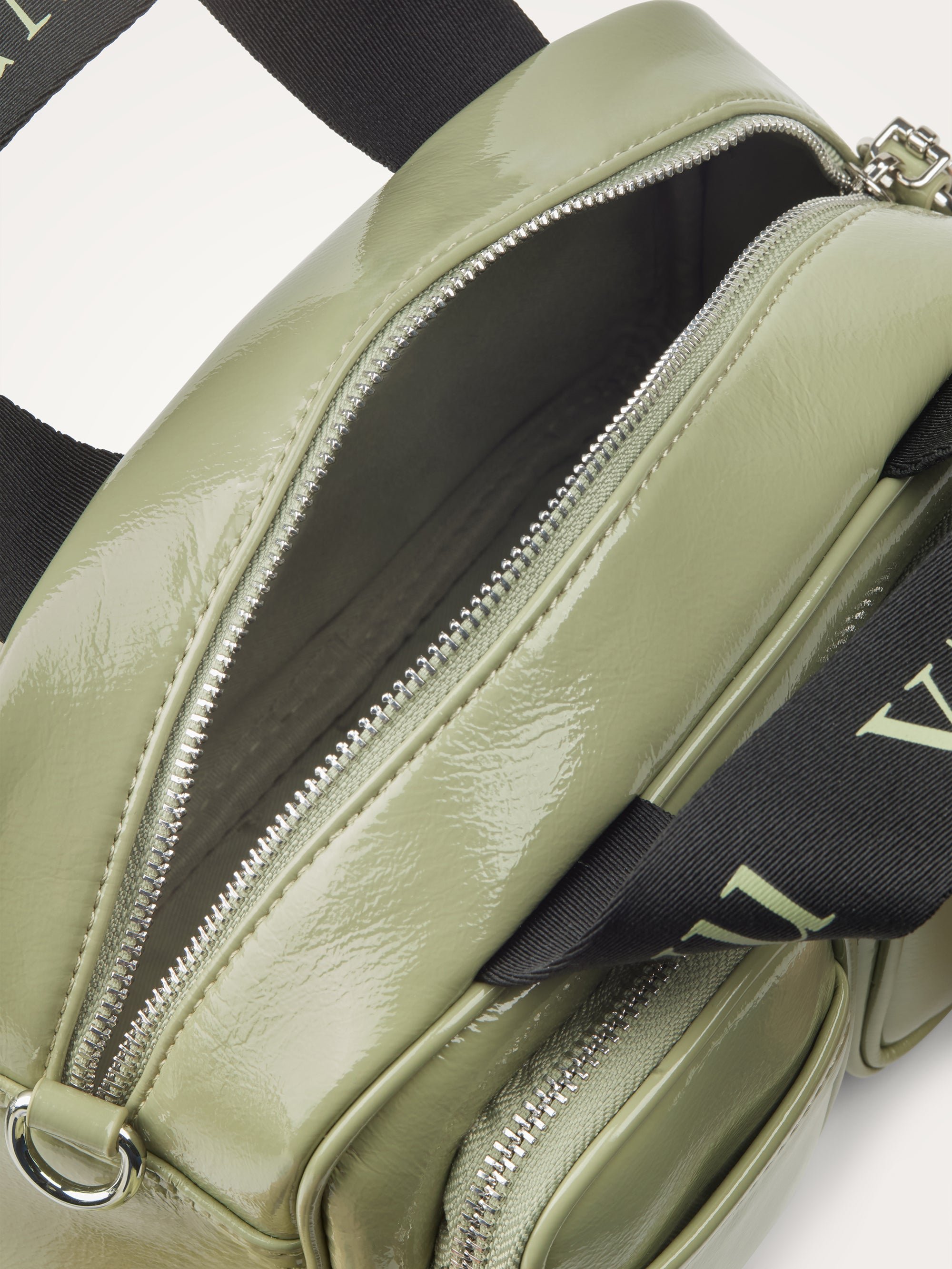 Mini bowling bag with shoulder strap VANESSA WU Beige