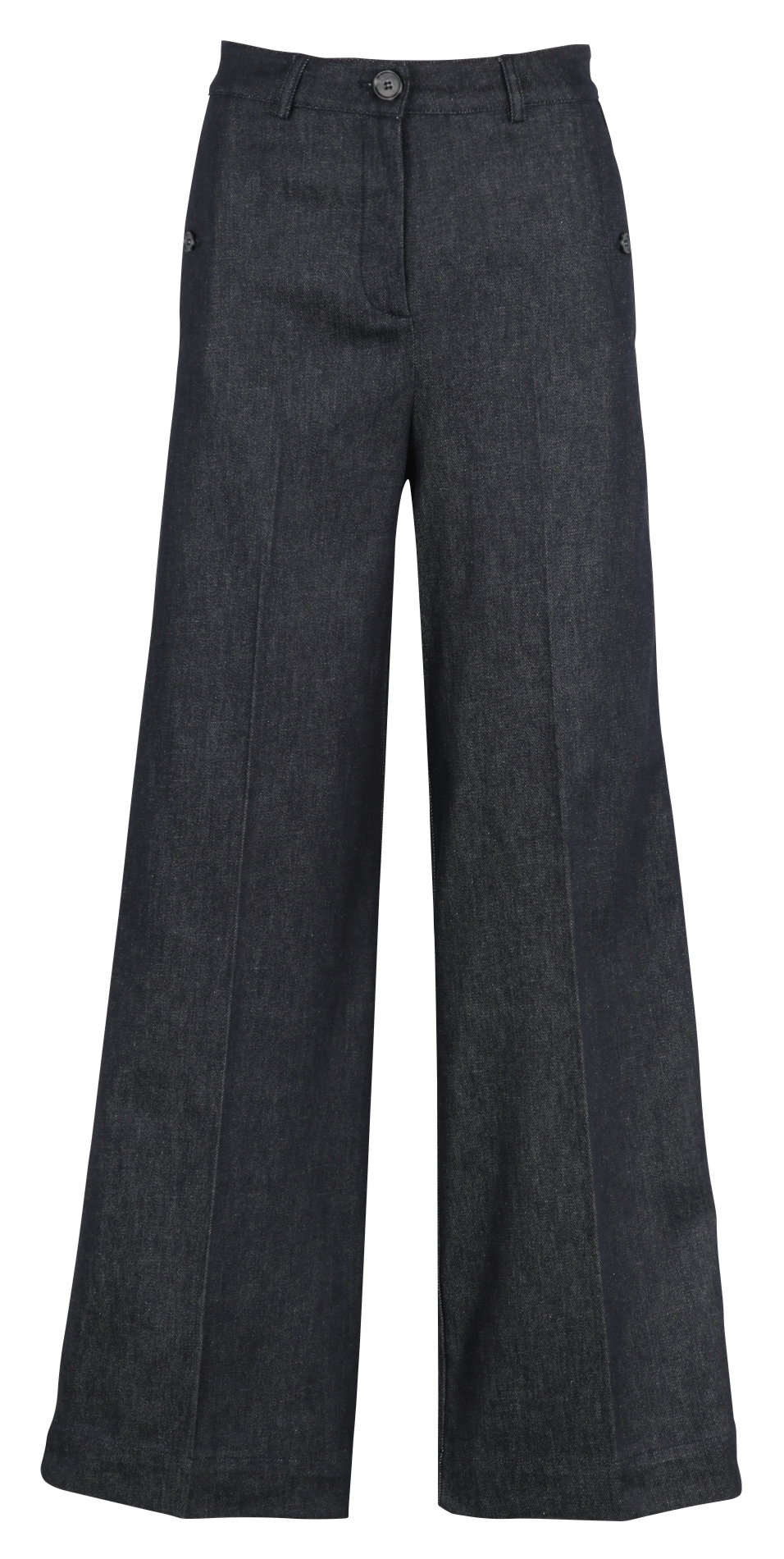 Rechte jeansbroek van gemengd katoen LA FEE MARABOUTEE Blauw