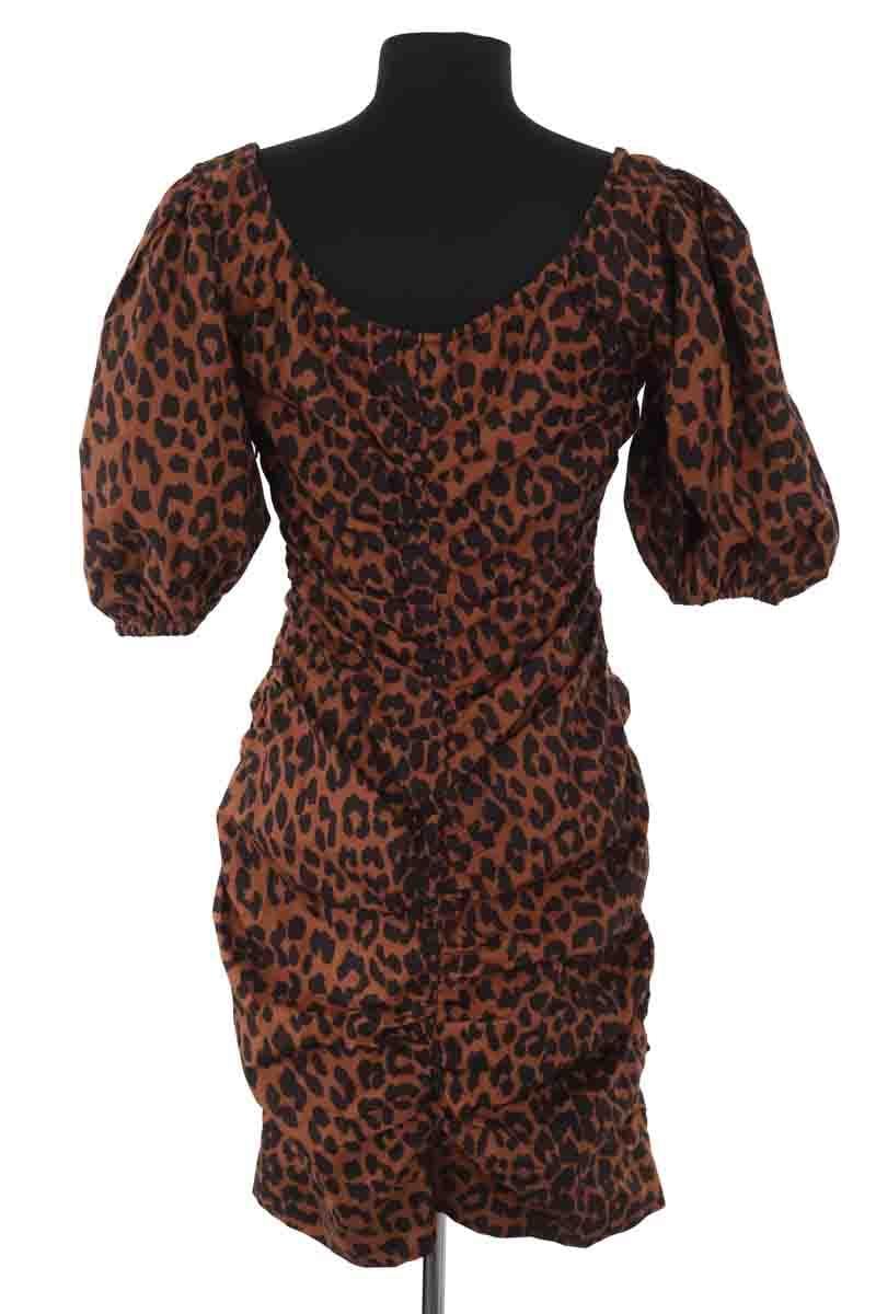 Dress GANNI - Seconde Main Brown