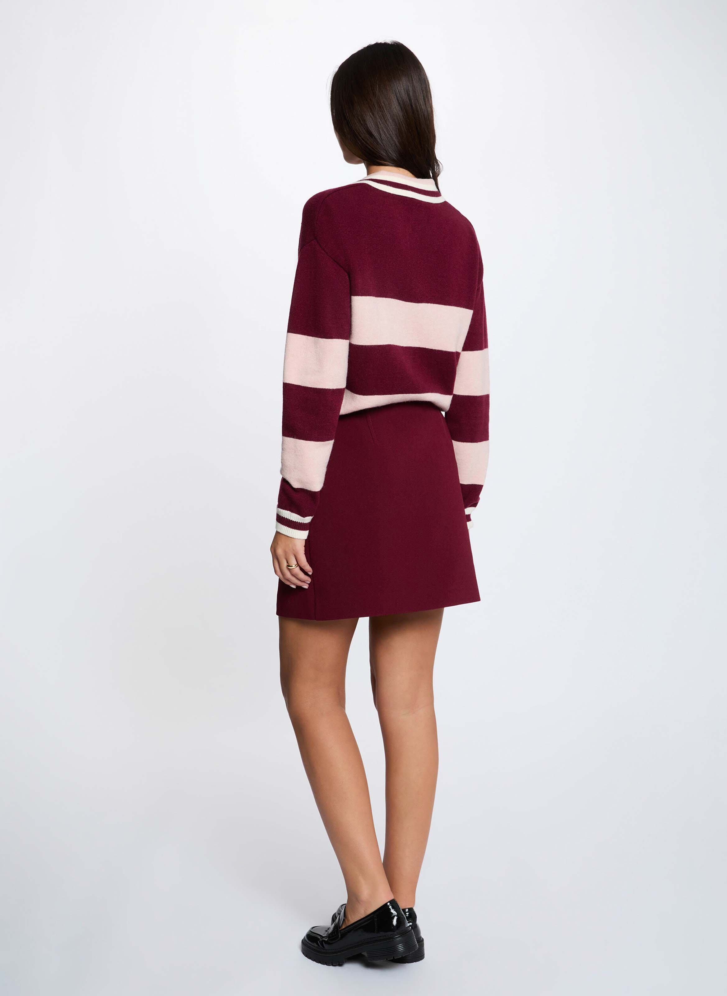 Long-sleeve sweater MORGAN Red