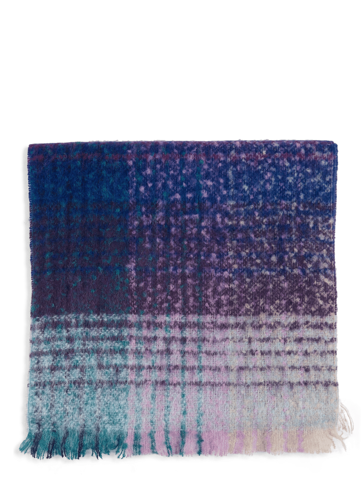 Checked scarf AU PRINTEMPS PARIS Multicolored
