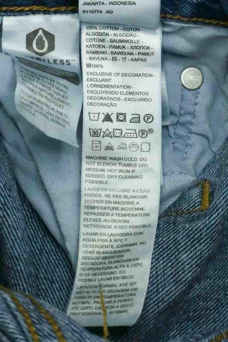 Straight Leg Jeans w23 l26 501 LEVI'S - Seconde main Blue