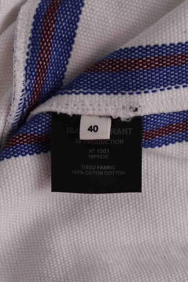Top sans manche ISABEL MARANT ÉTOILE - SECONDE MAIN Blanc