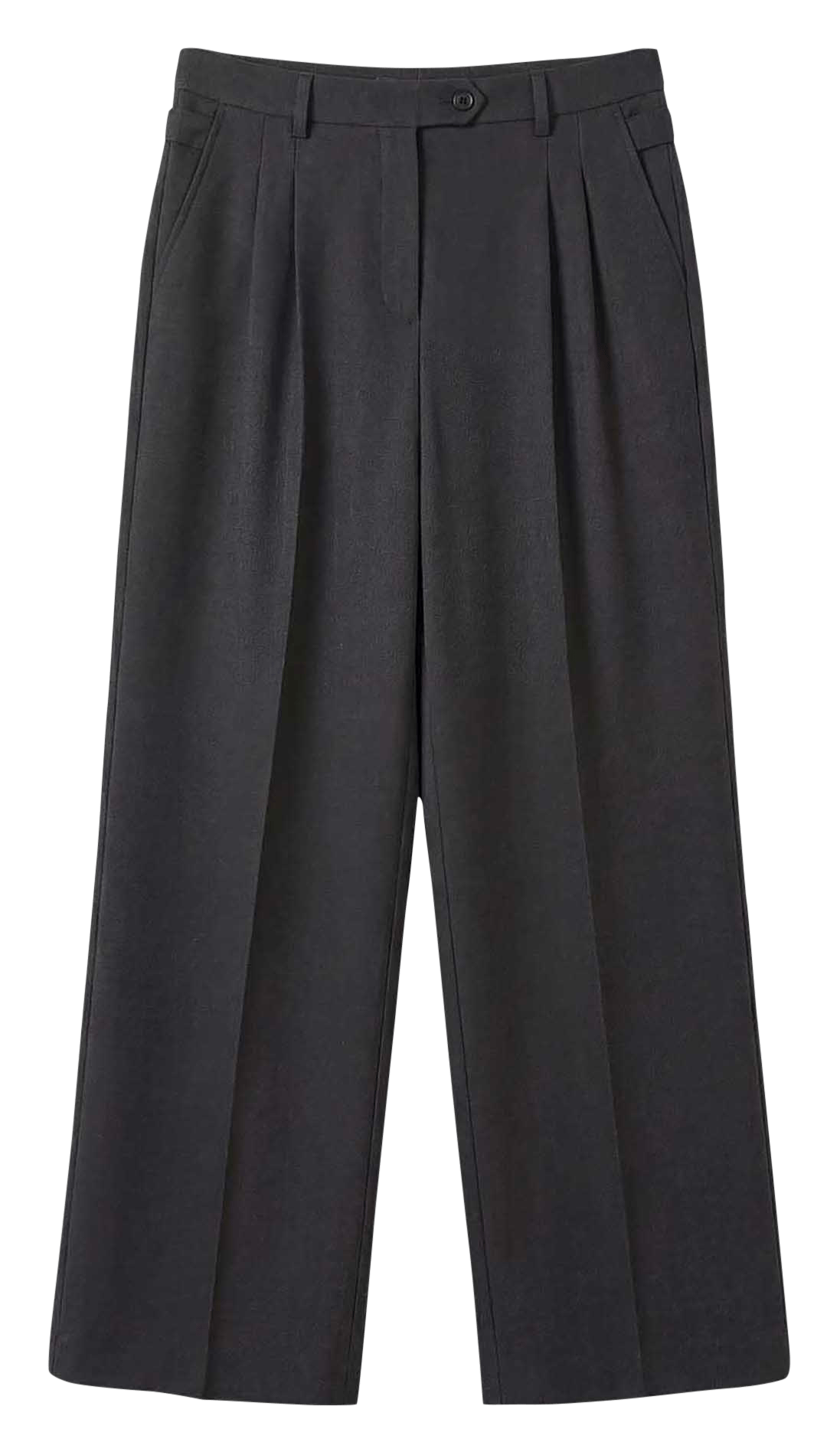 Wijde broek met hoge taille TARA JARMON Grijs