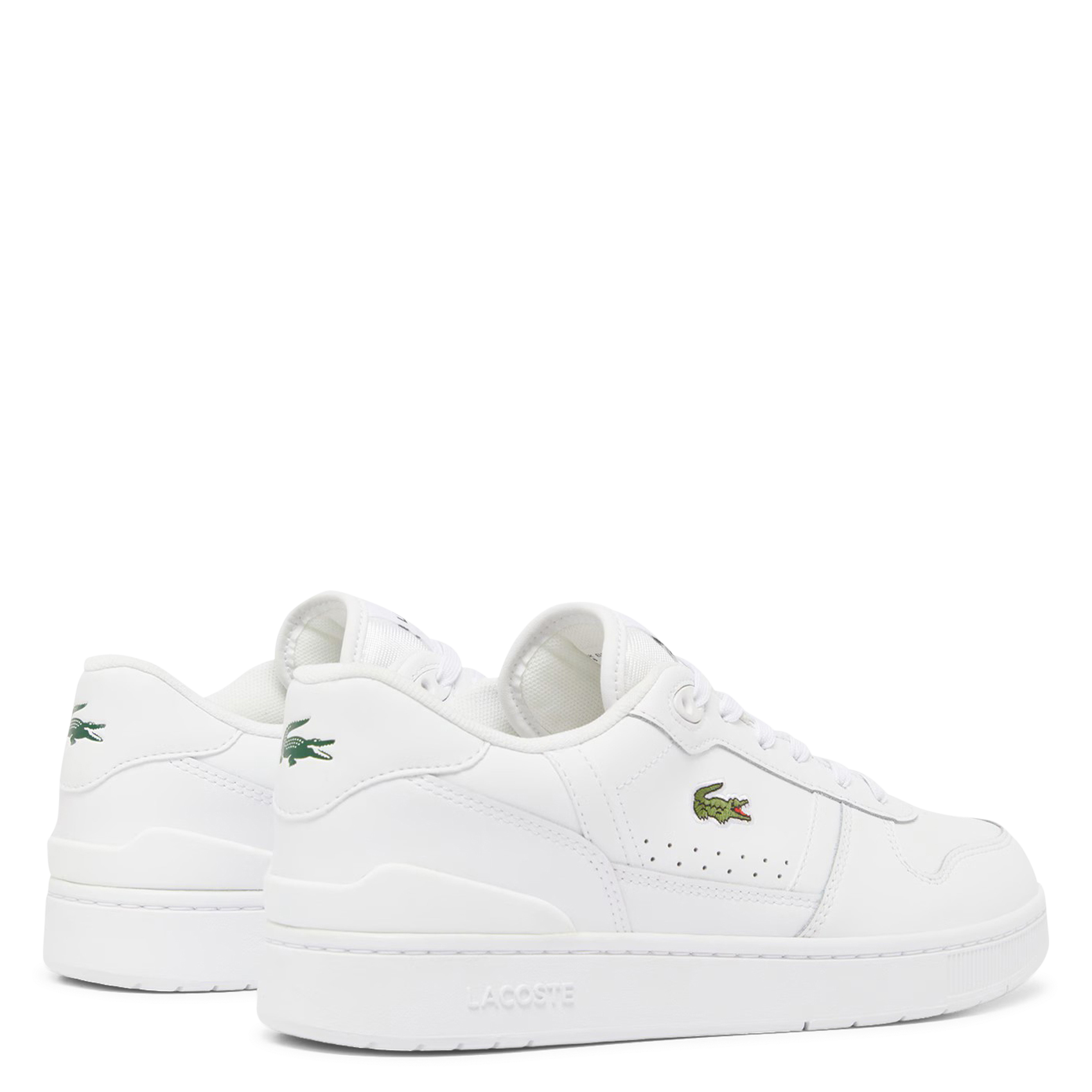 Lage, leren sneakers LACOSTE Veelkleurig