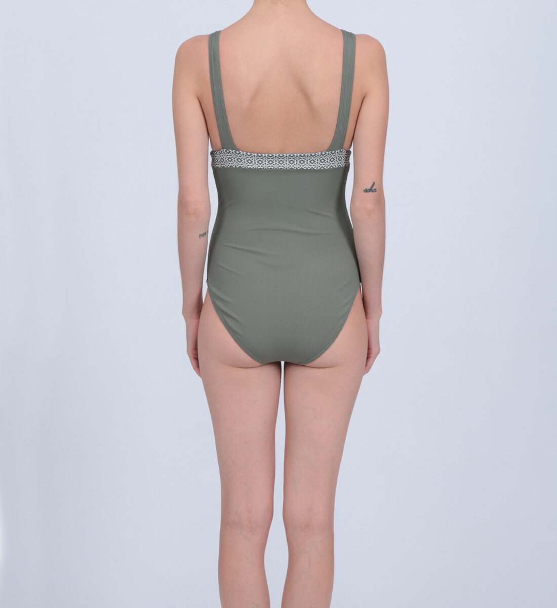 One-piece swimsuit - Sintra GILI'S Khaki