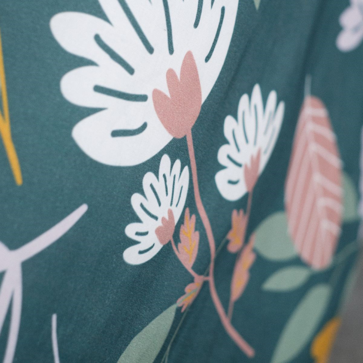 Printed cotton bedding set TODAY LINGE DE MAISON Blue