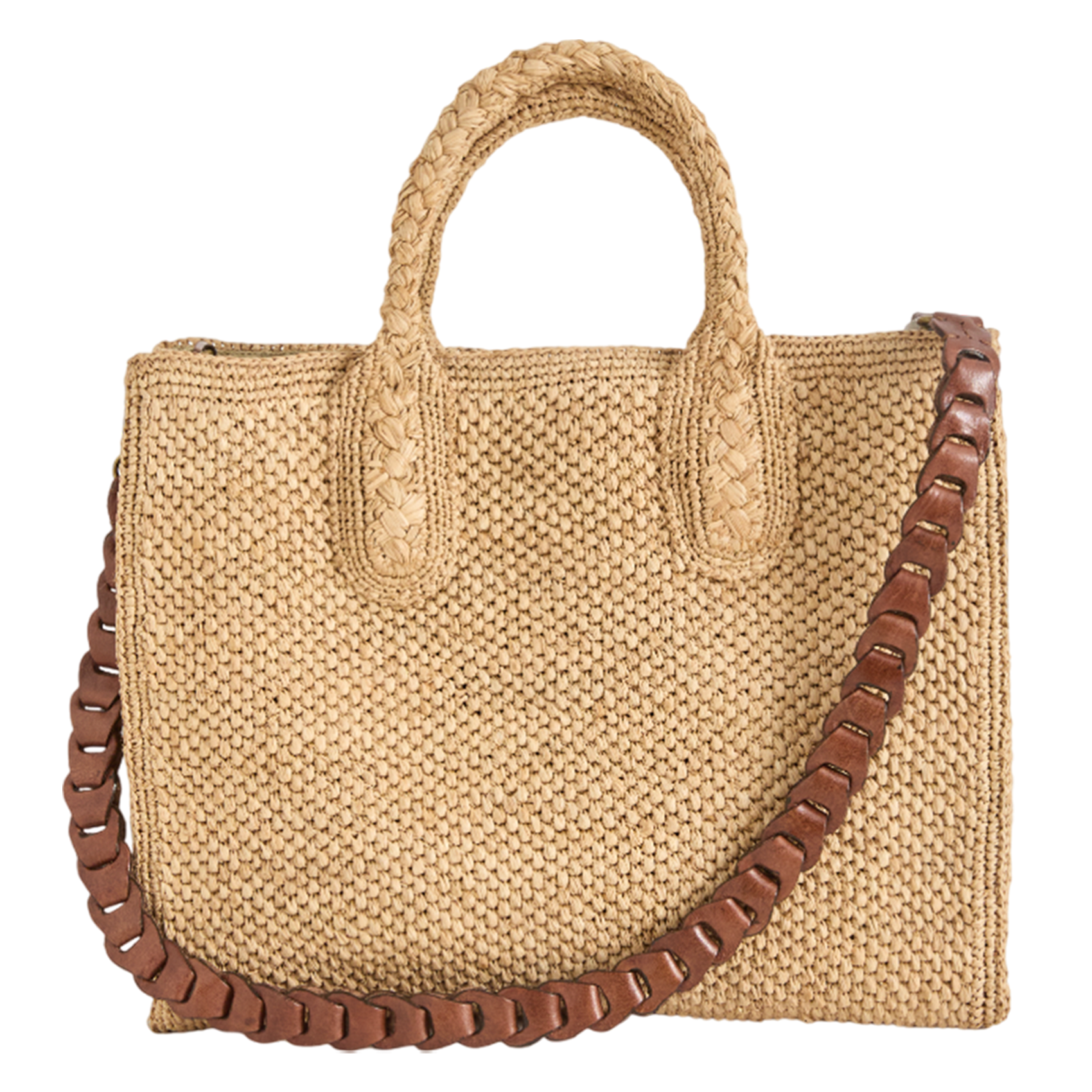 Sac en raphia IBELIV Beige